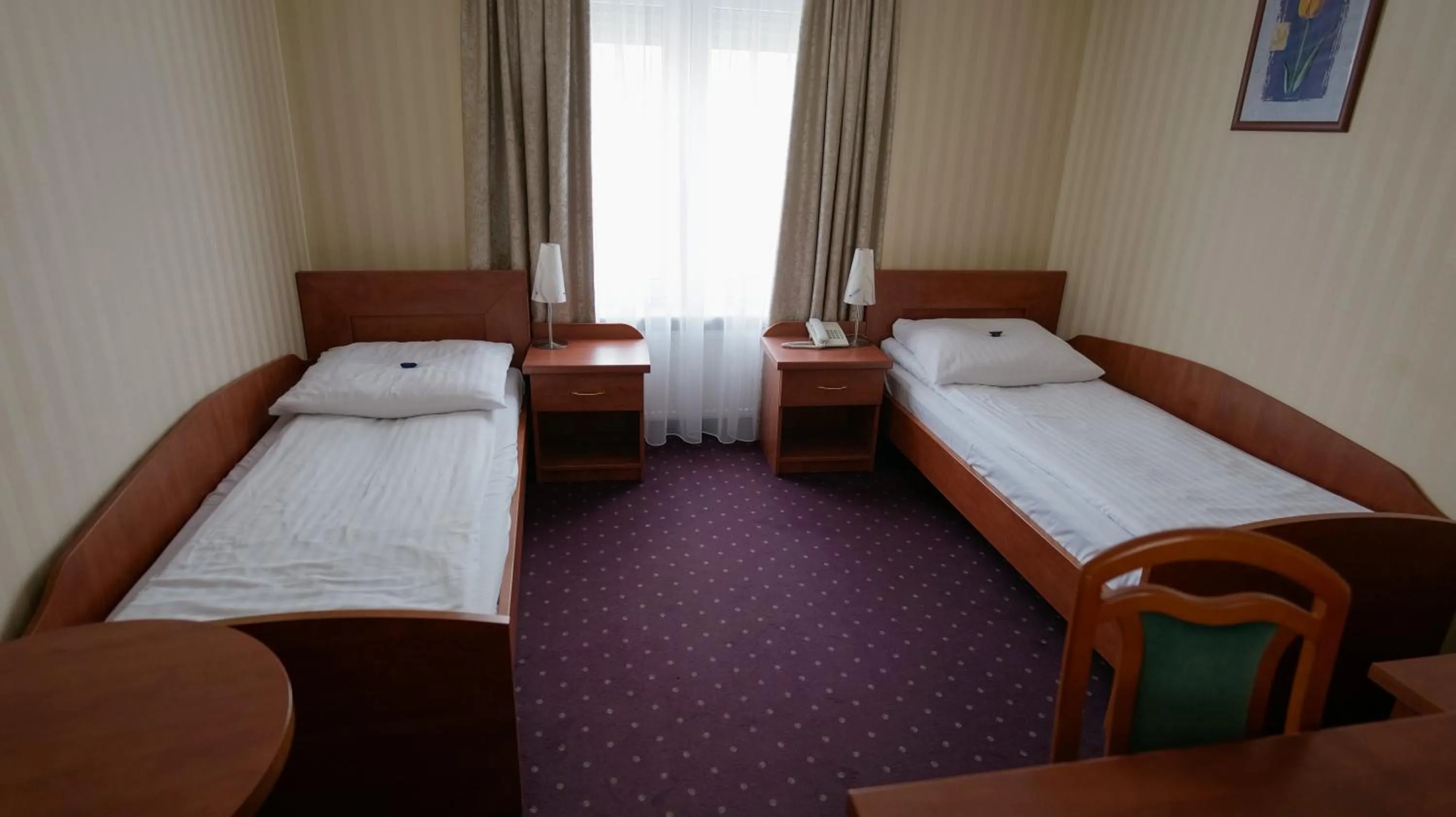 Bed in Hotel Sen