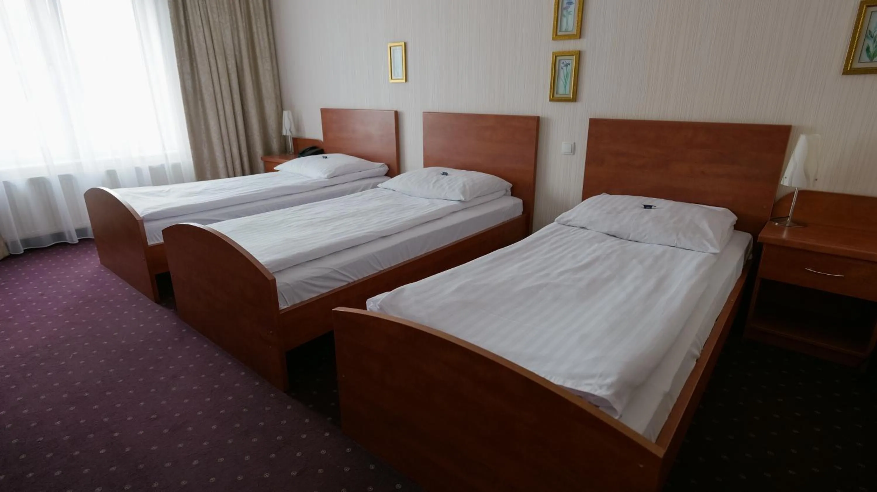 Bed in Hotel Sen