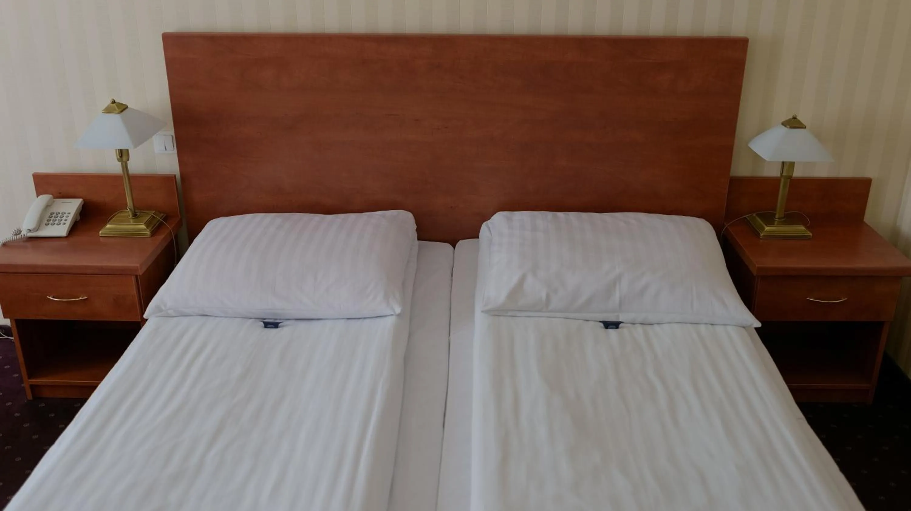 Bed in Hotel Sen