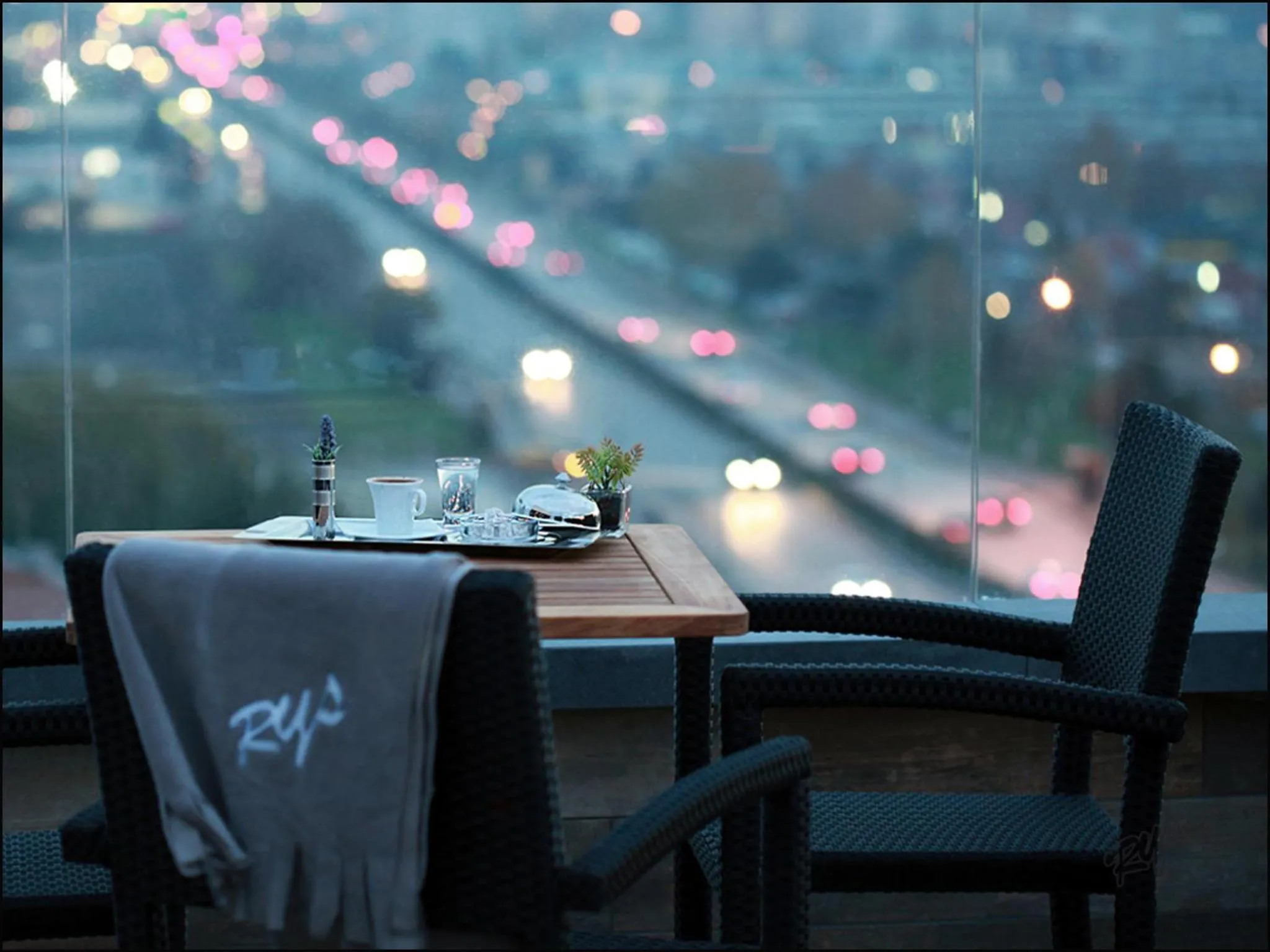 View (from property/room) in RYS Hotel