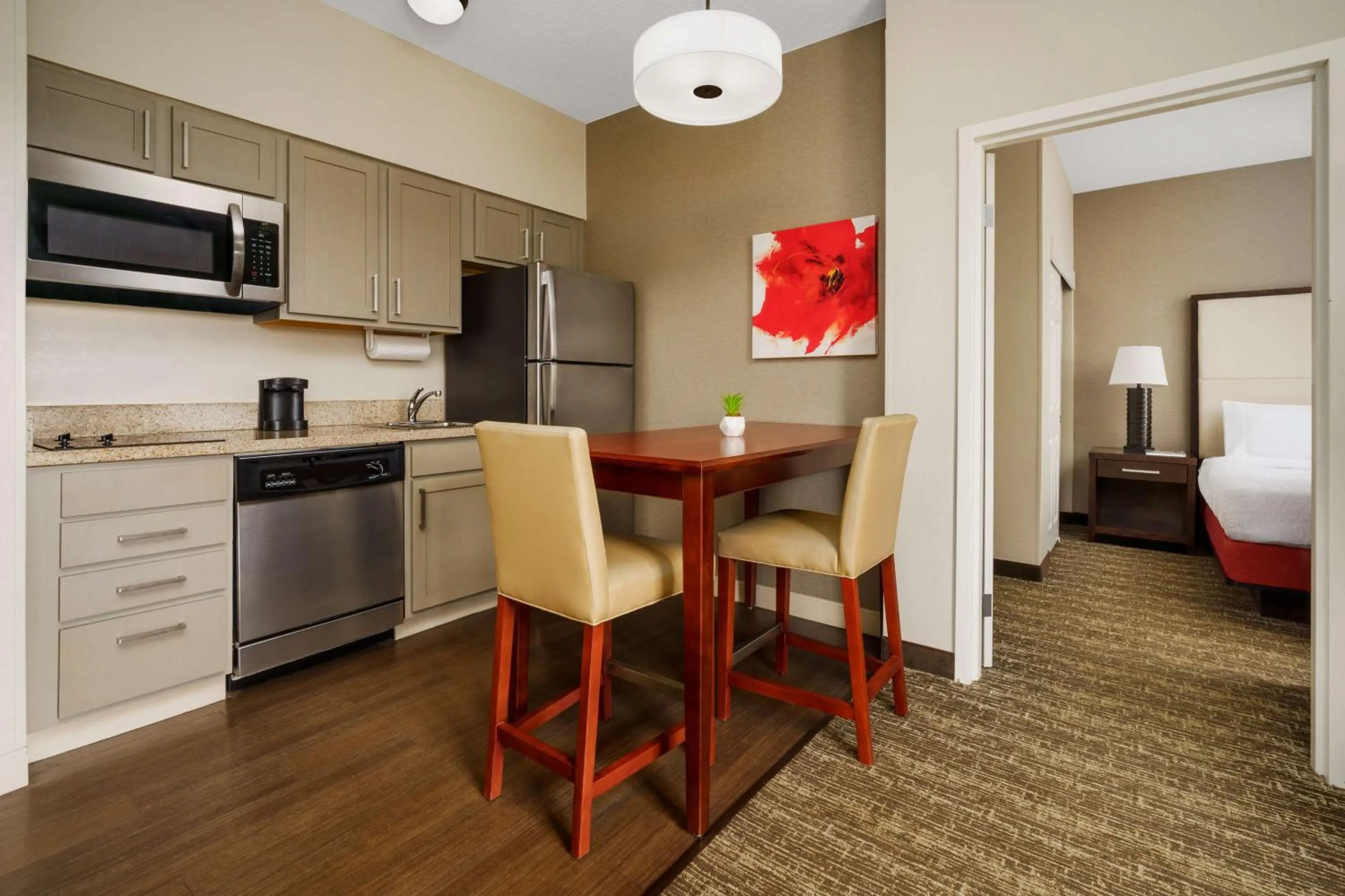Kitchen or kitchenette in Homewood Suites Rochester-Henrietta