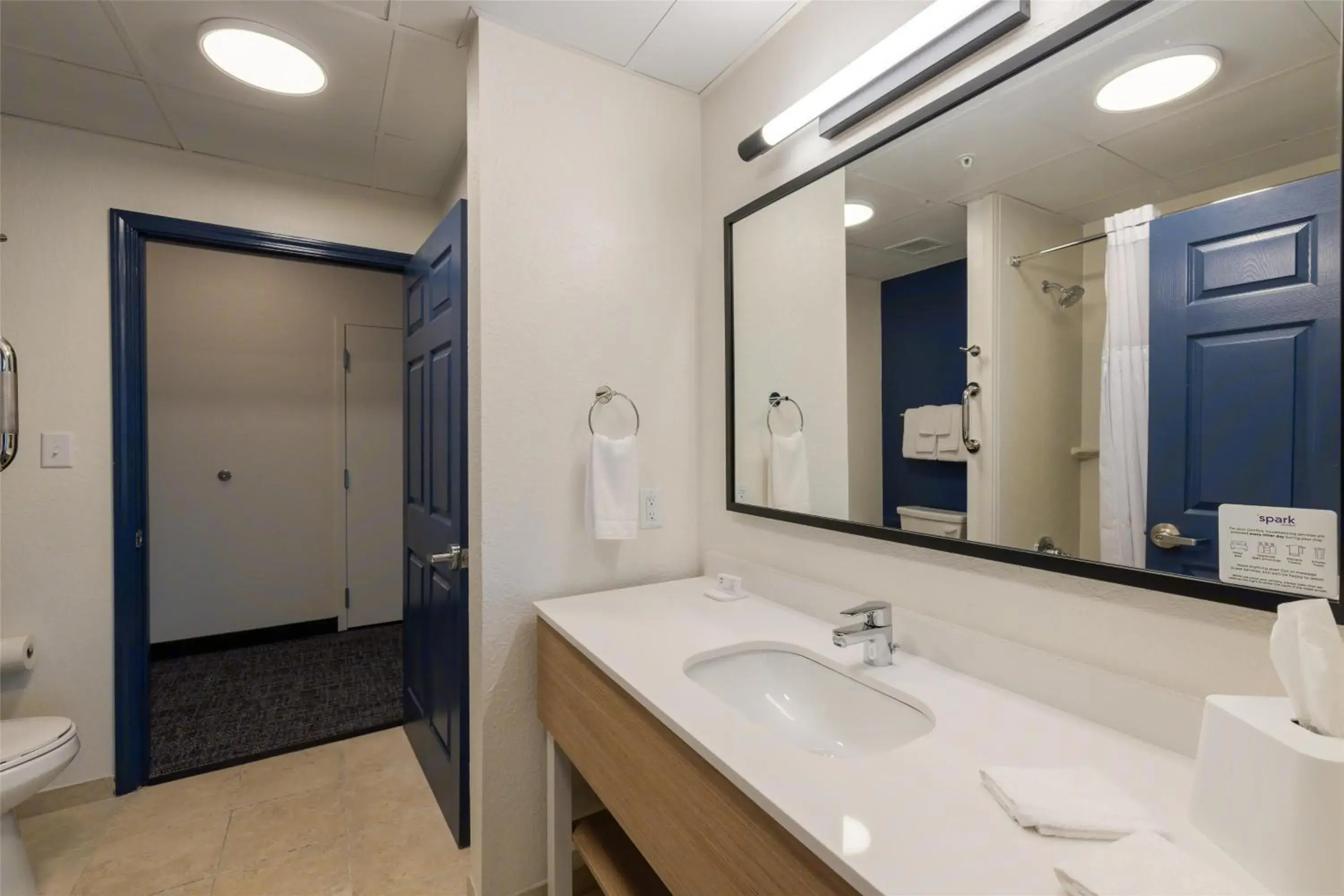 Bathroom in Spark by Hilton Hammond Bathroom in Spark by Hilton Hammond