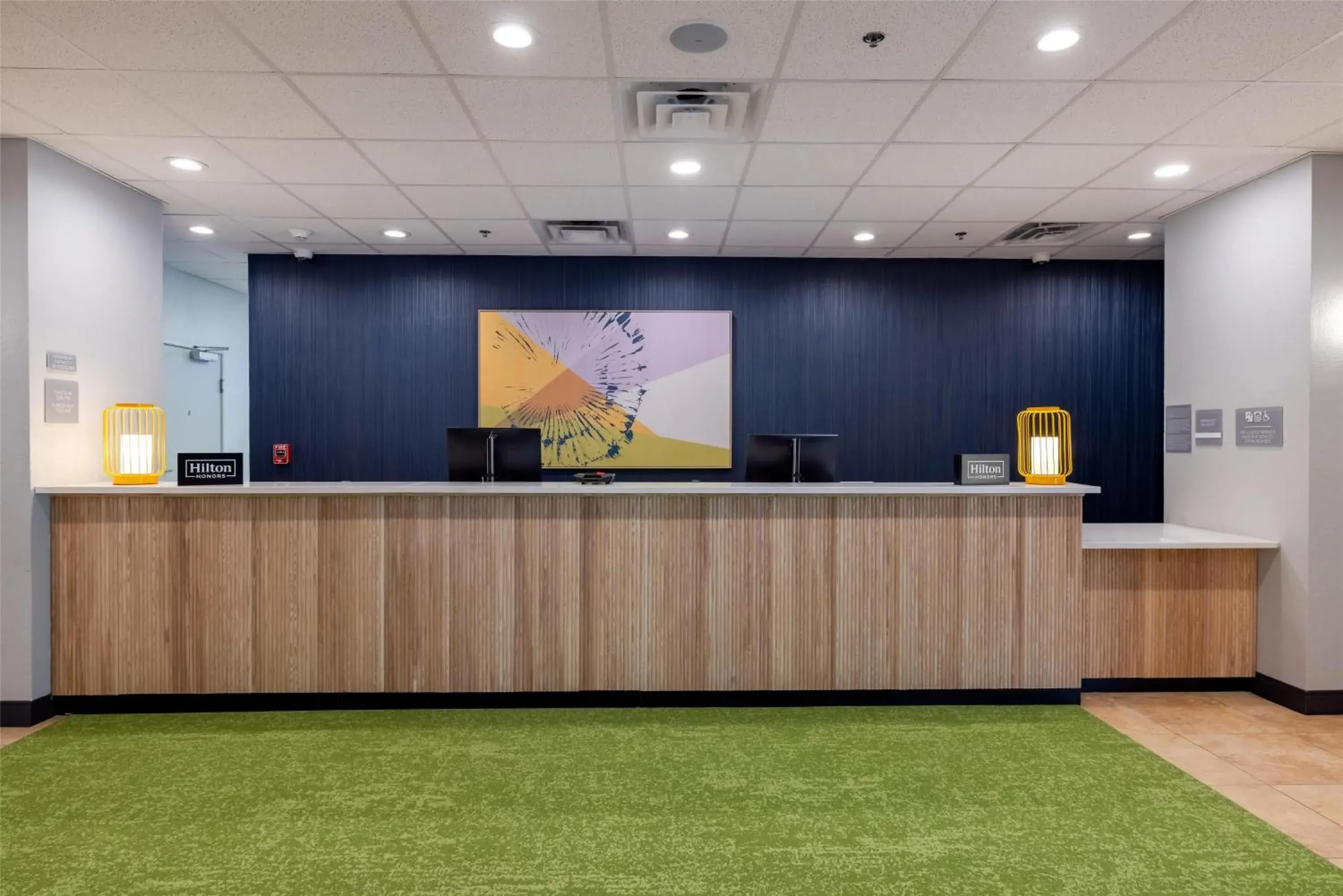 Lobby or reception in Spark by Hilton Hammond Lobby or reception in Spark by Hilton Hammond