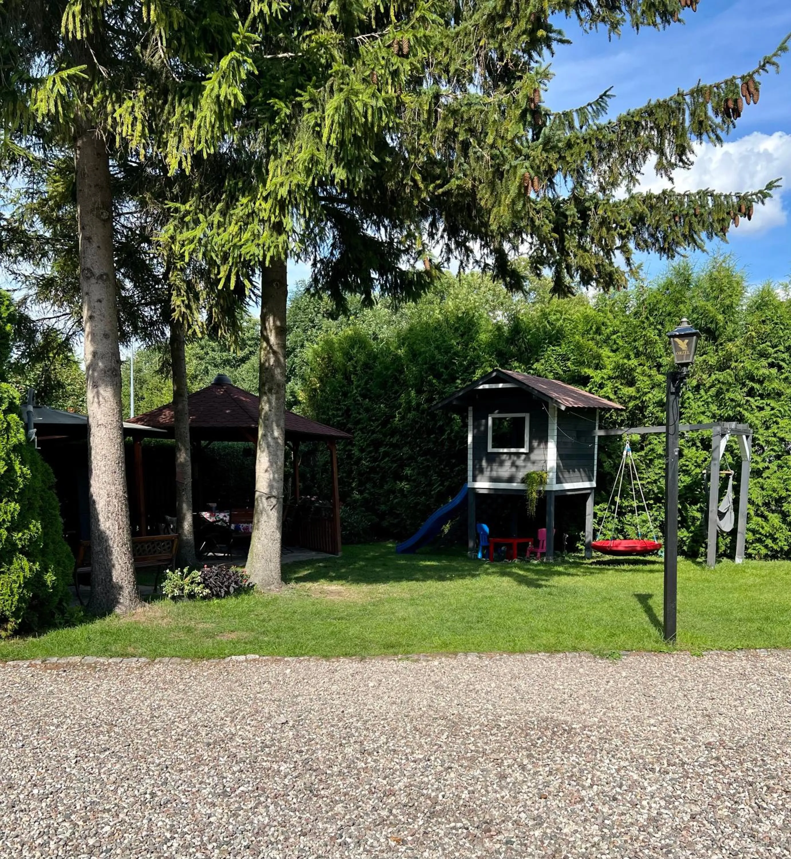 Children play ground in Motel Orzeł