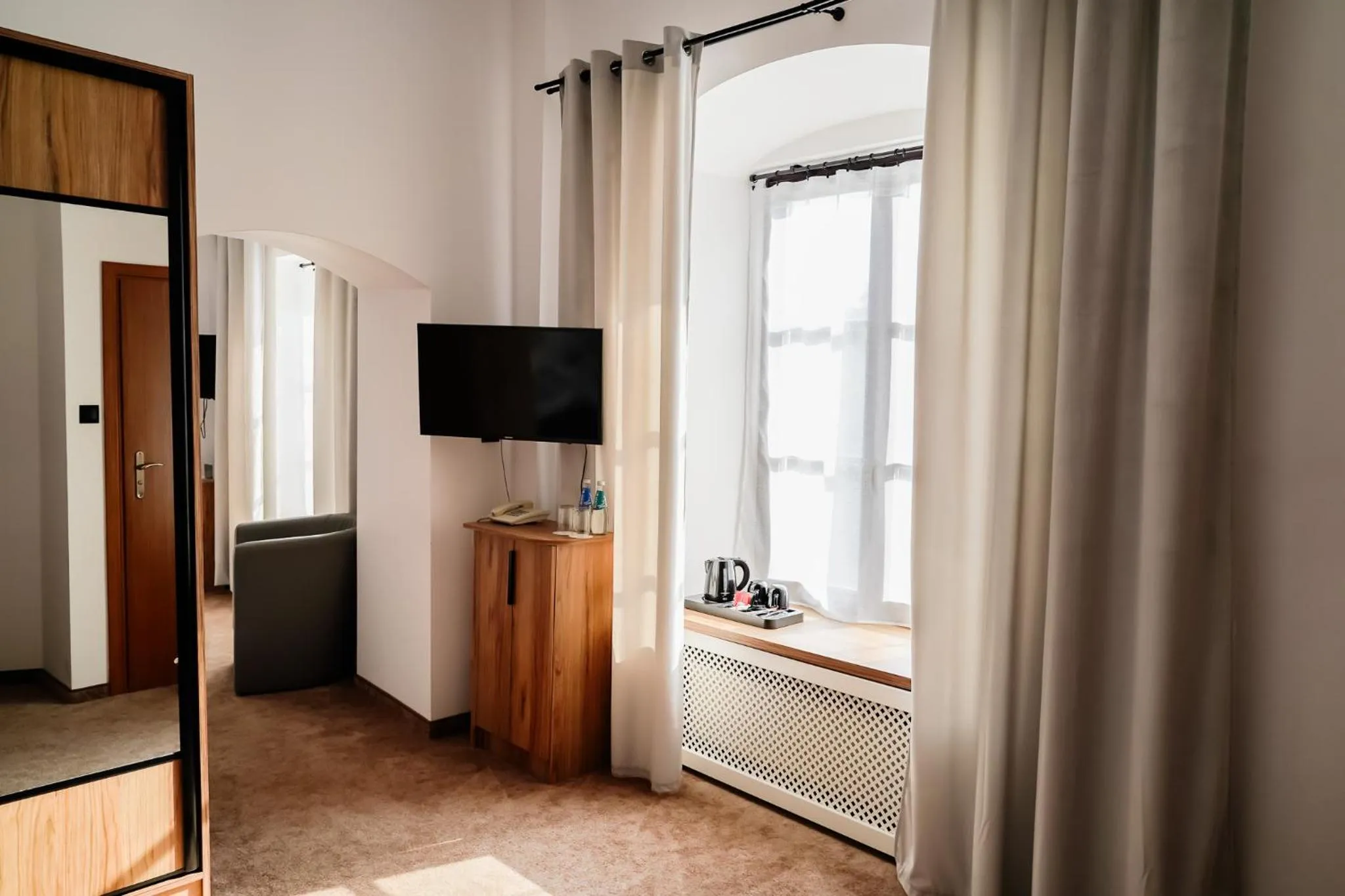 Seating area in Dom na Podwalu