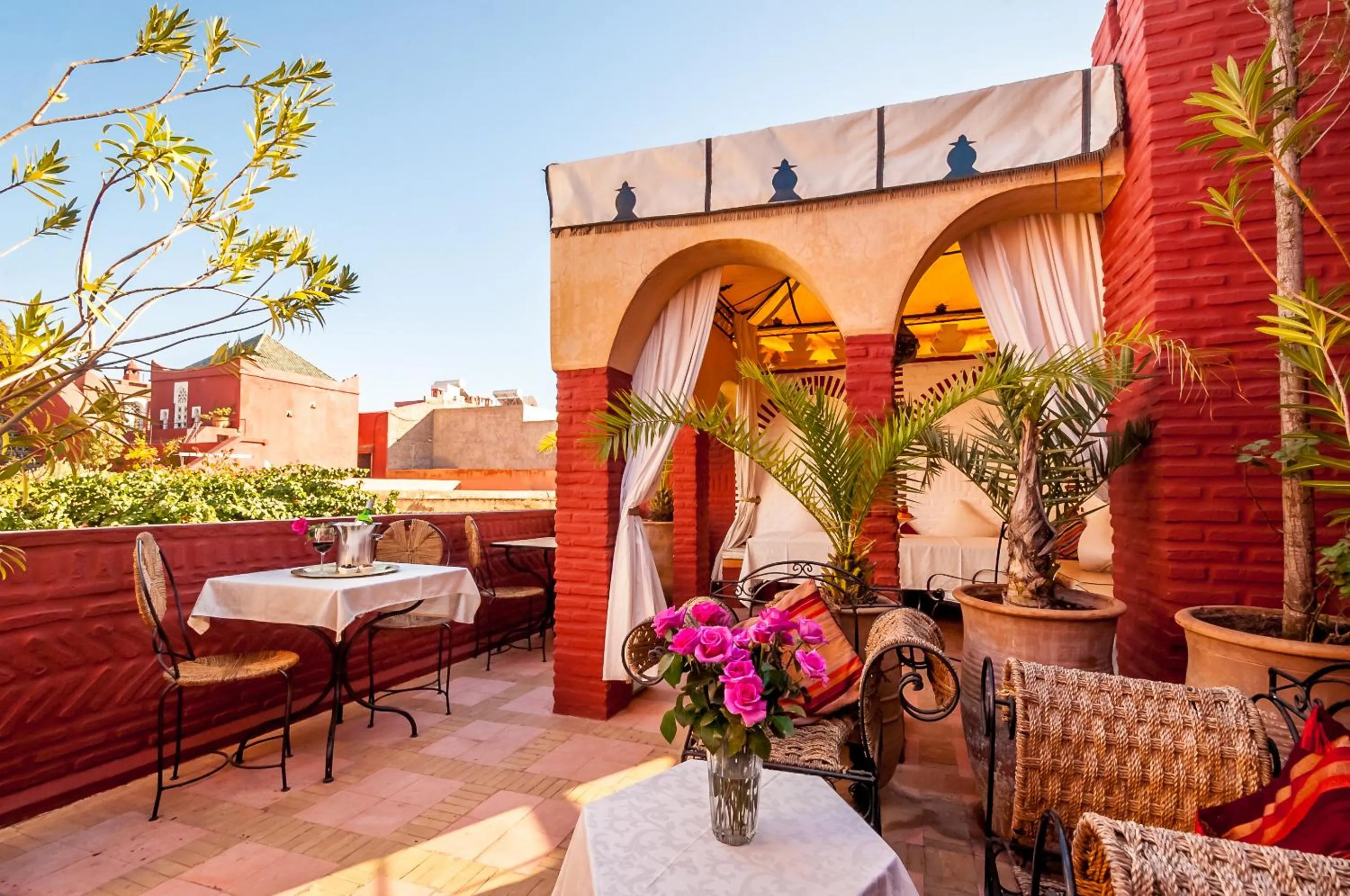 Balcony/Terrace in Riad Eden