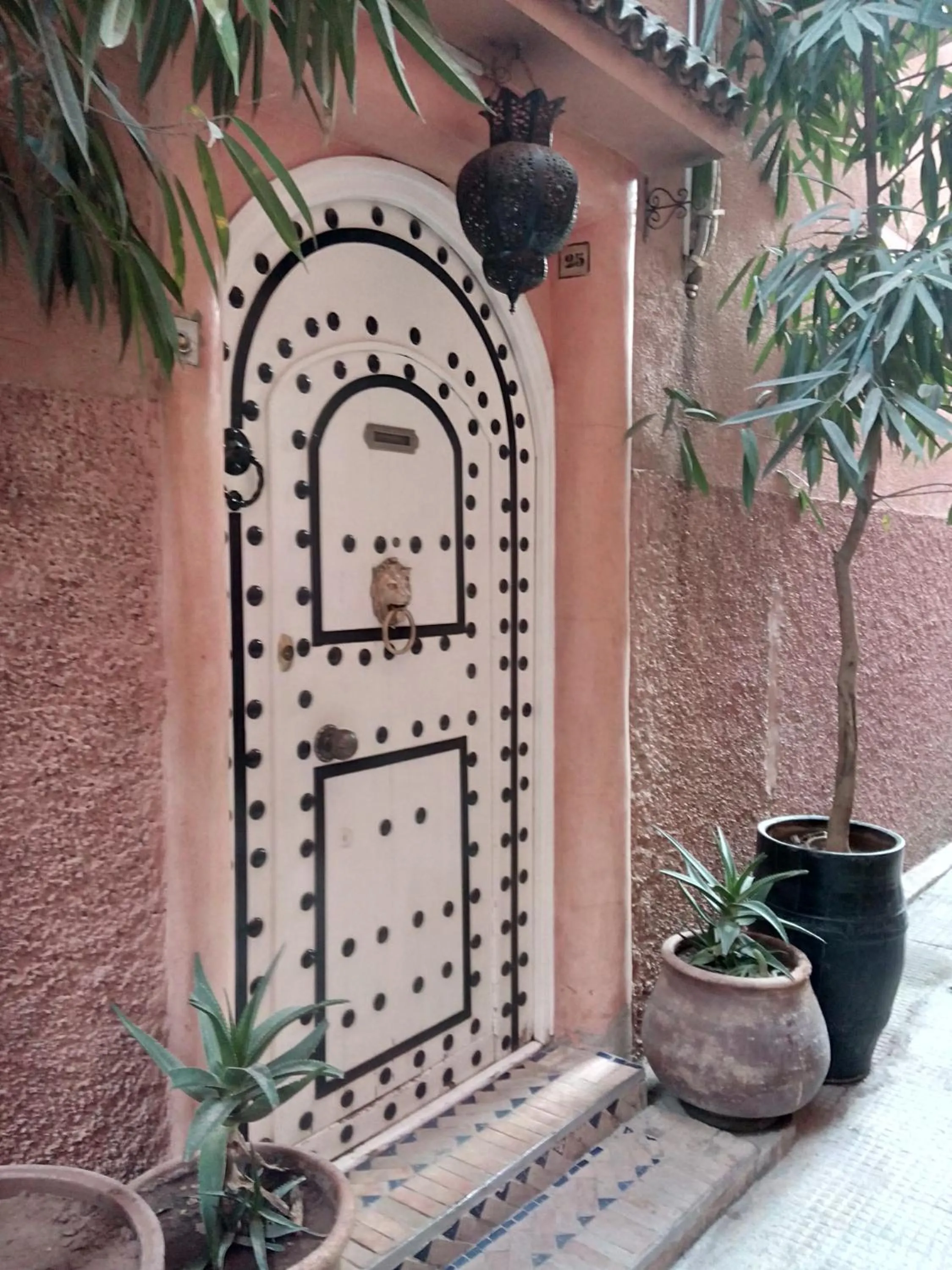 Facade/entrance in Riad Eden