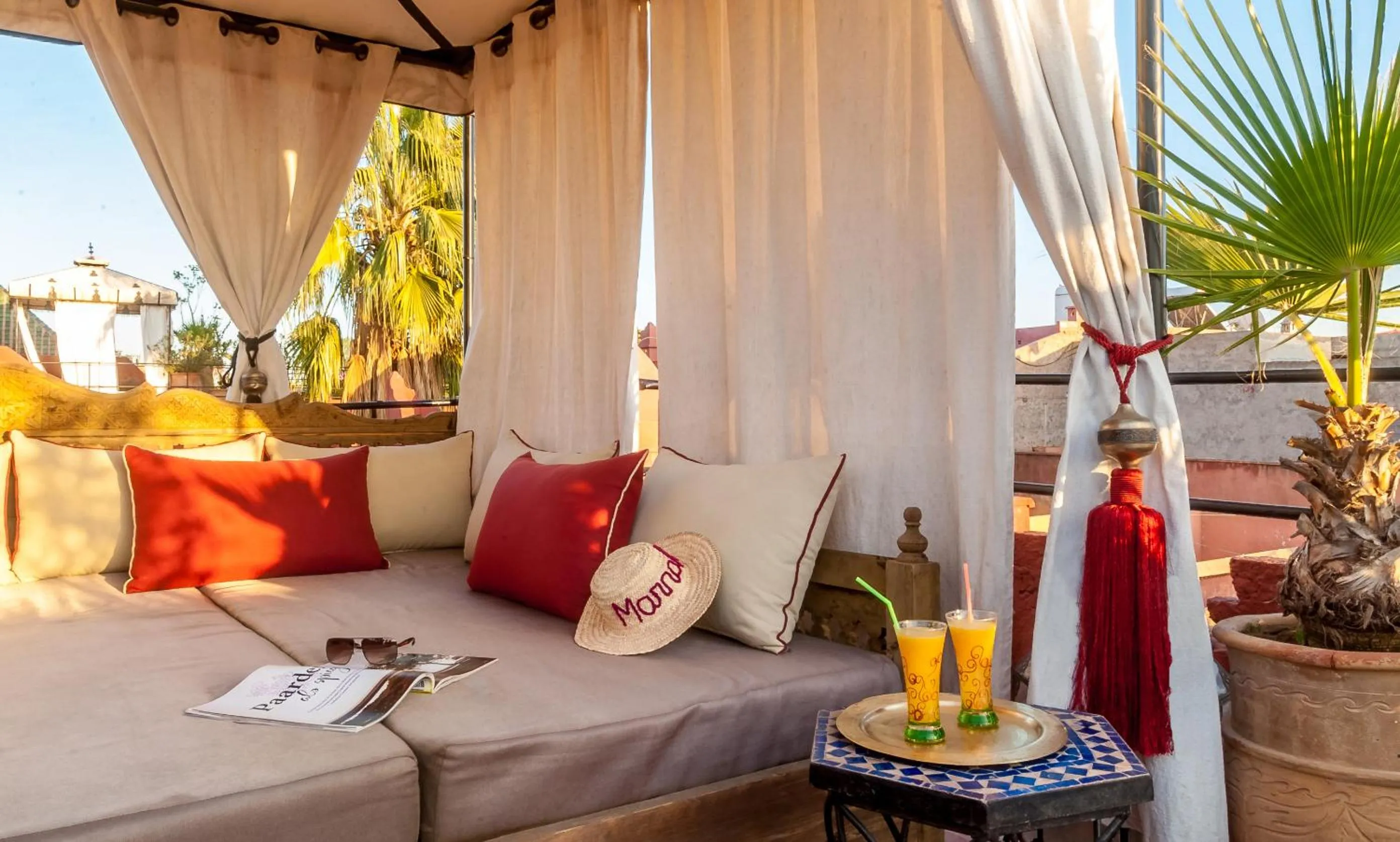 Solarium in Riad Eden