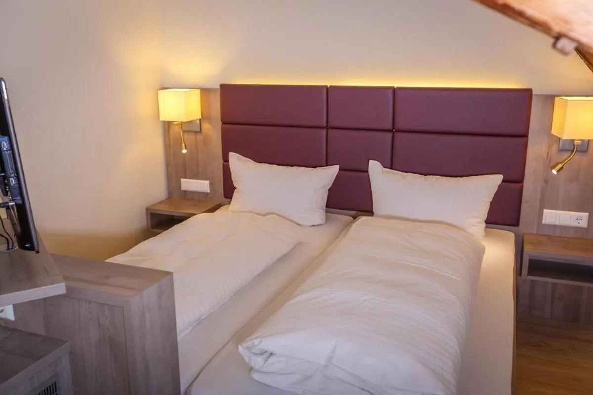 Bed in Bodensee Hotel Sternen