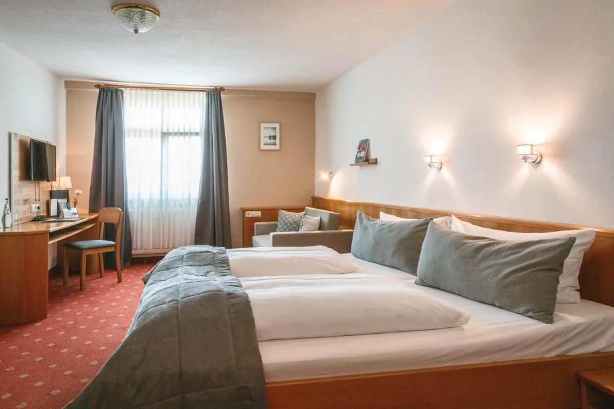 Bed in Bodensee Hotel Sternen