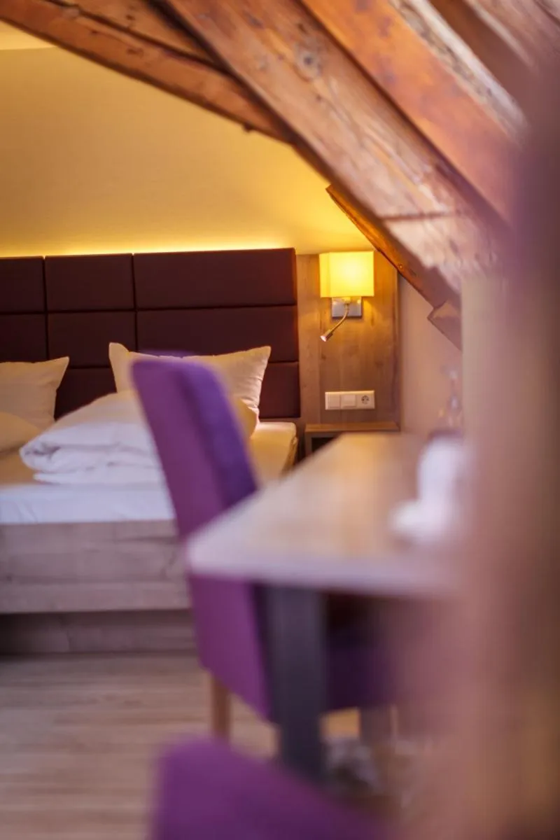 Bed in Bodensee Hotel Sternen