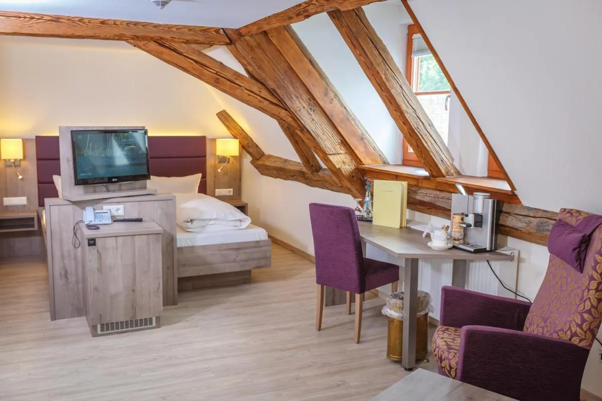 Bed in Bodensee Hotel Sternen