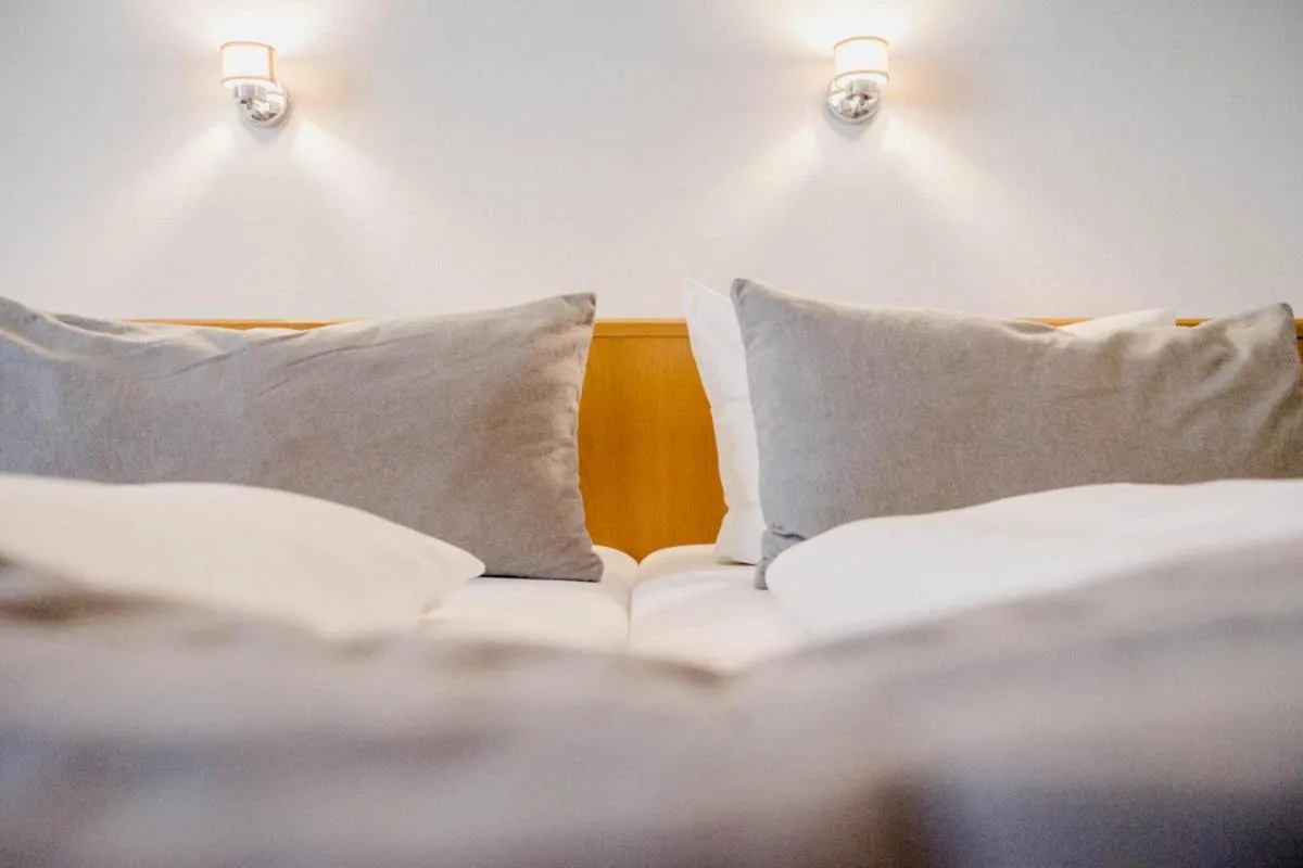 Bed in Bodensee Hotel Sternen