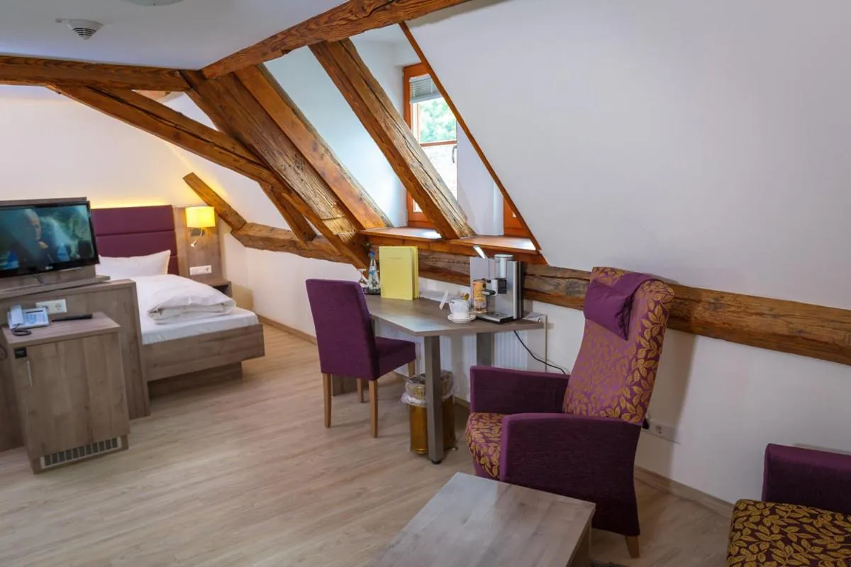 Bed in Bodensee Hotel Sternen