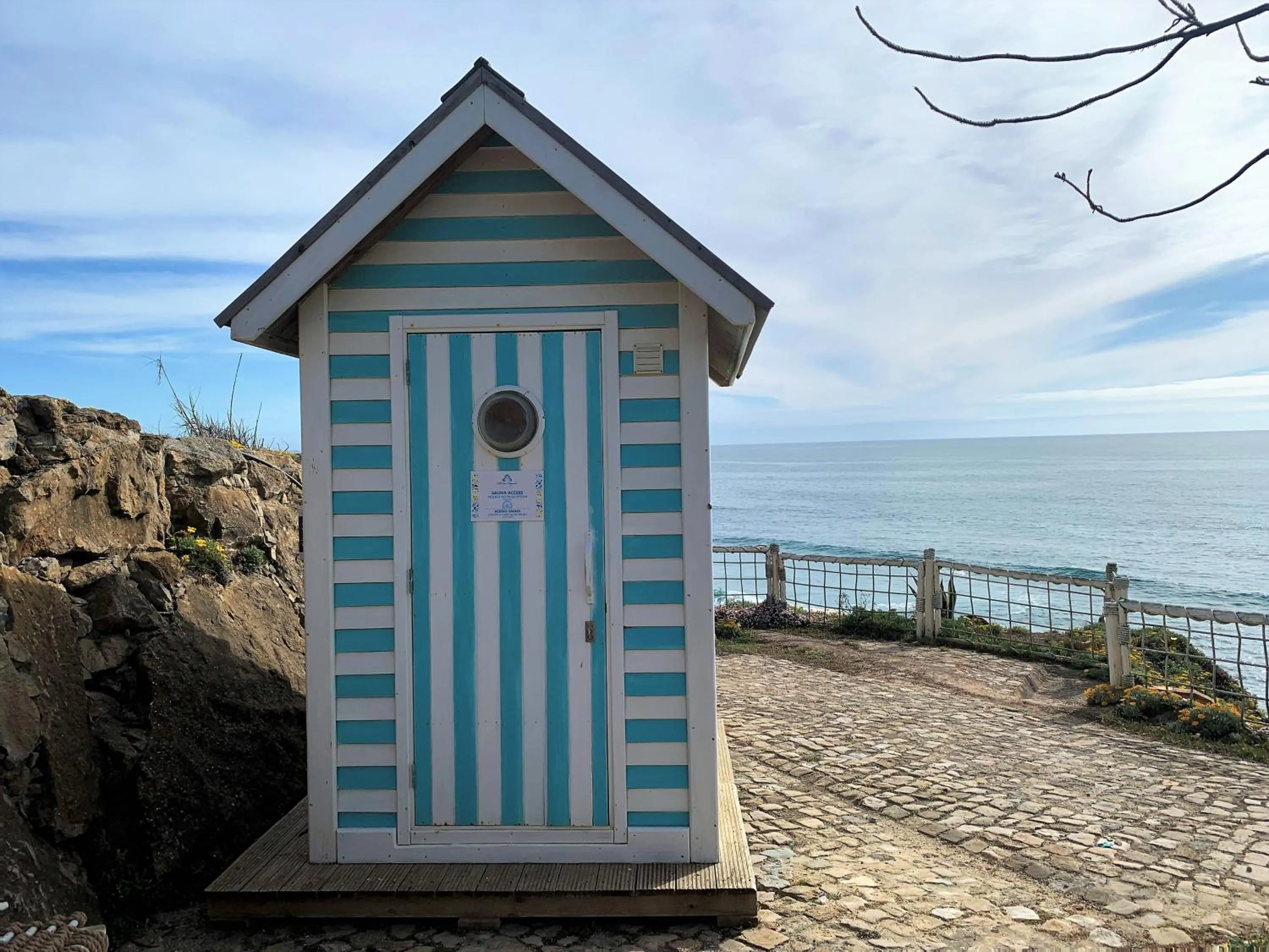 Sauna in Villa Ana Margarida Beach