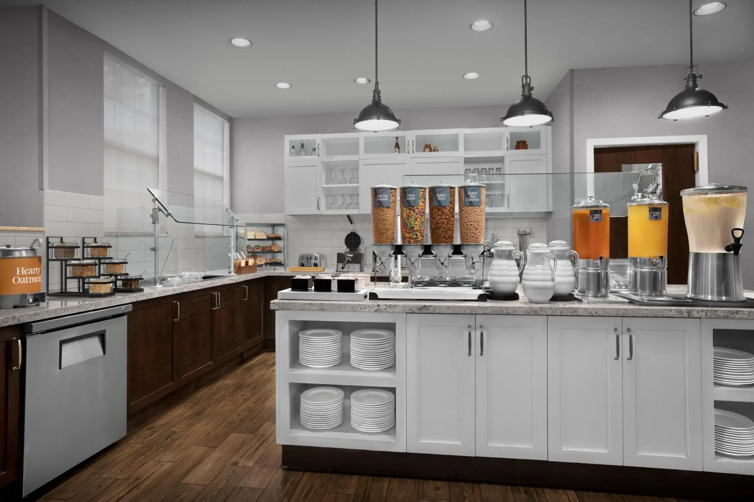 Breakfast in Homewood Suites by Hilton San Jose Airport-Silicon Valley Breakfast in Homewood Suites by Hilton San Jose Airport-Silicon Valley