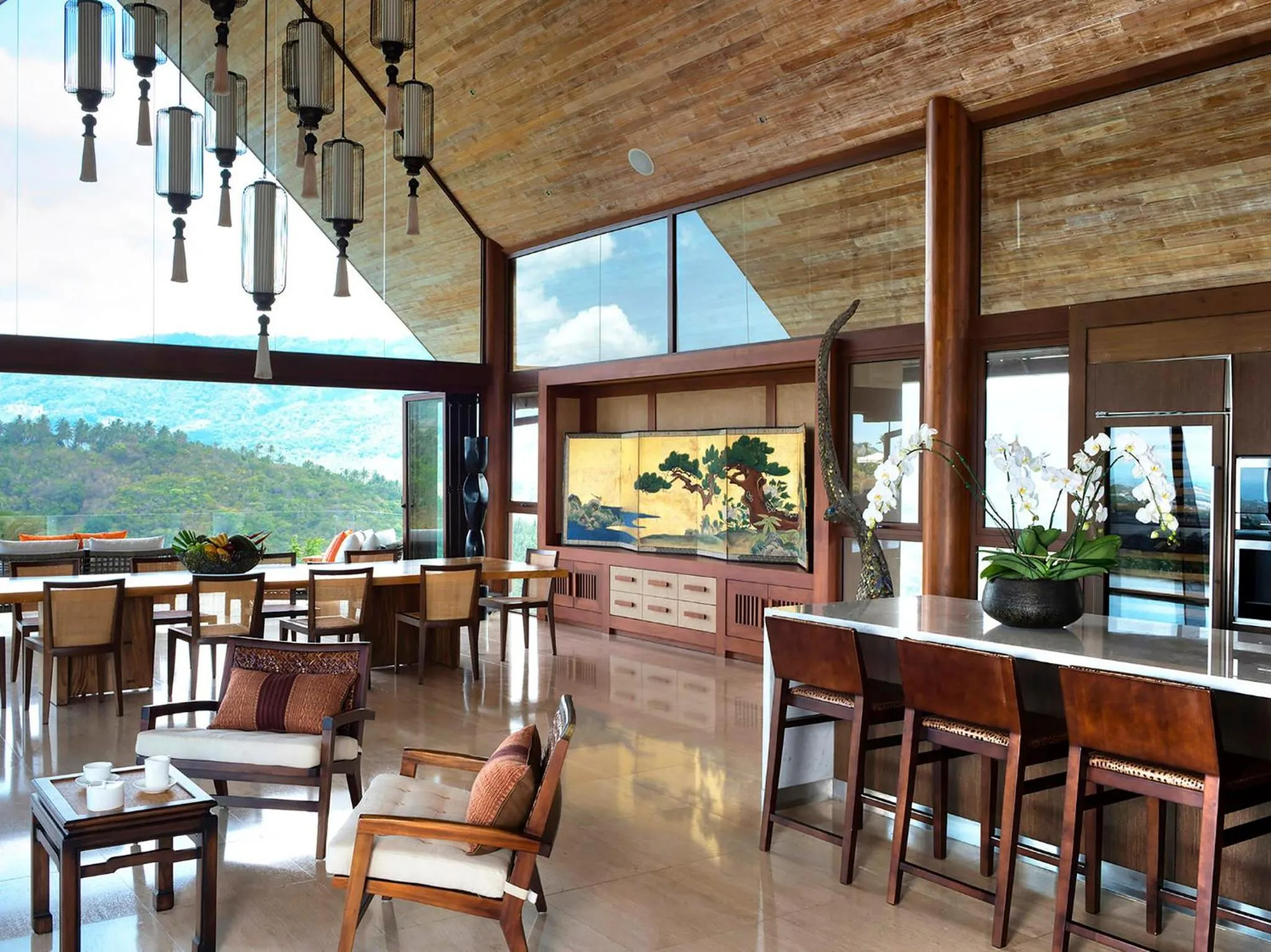 Kitchen or kitchenette in Panacea Retreat