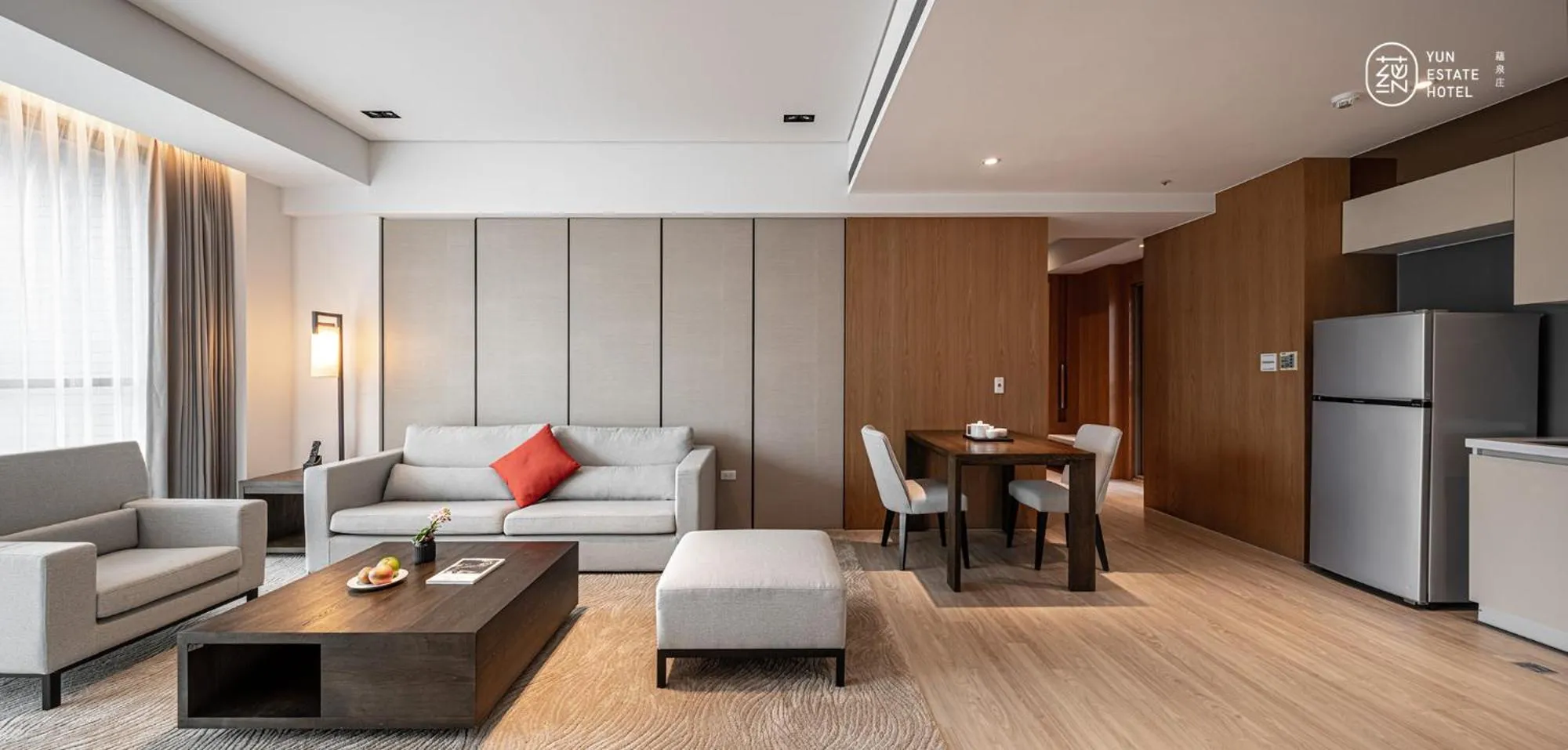 Kitchen or kitchenette in Yun Estate Hotel