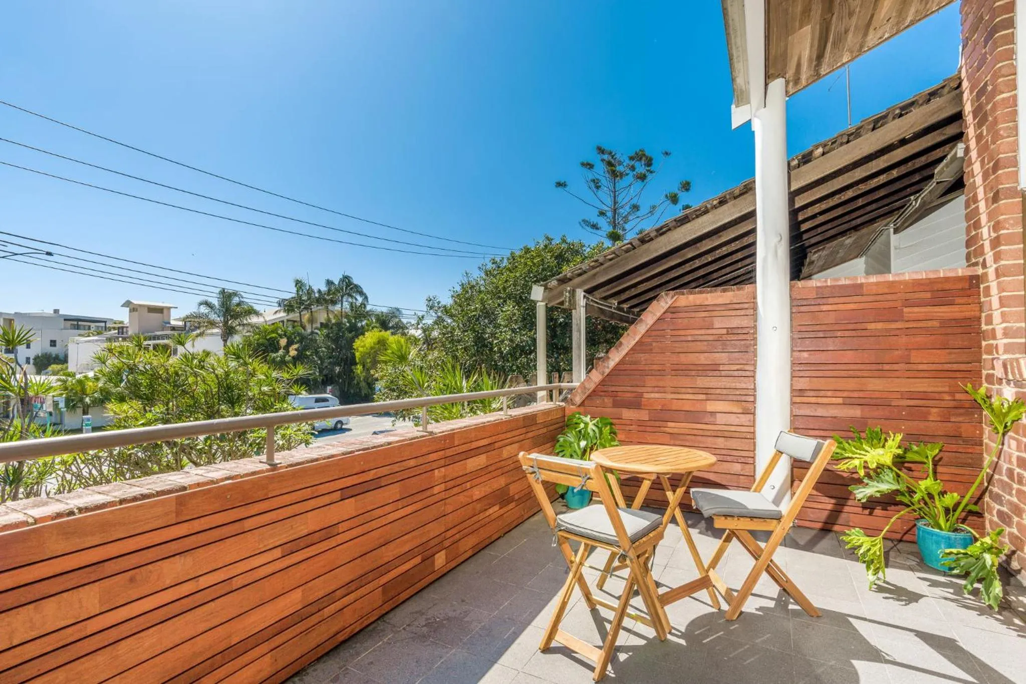 Balcony/Terrace in Aquarius Backpackers Resort