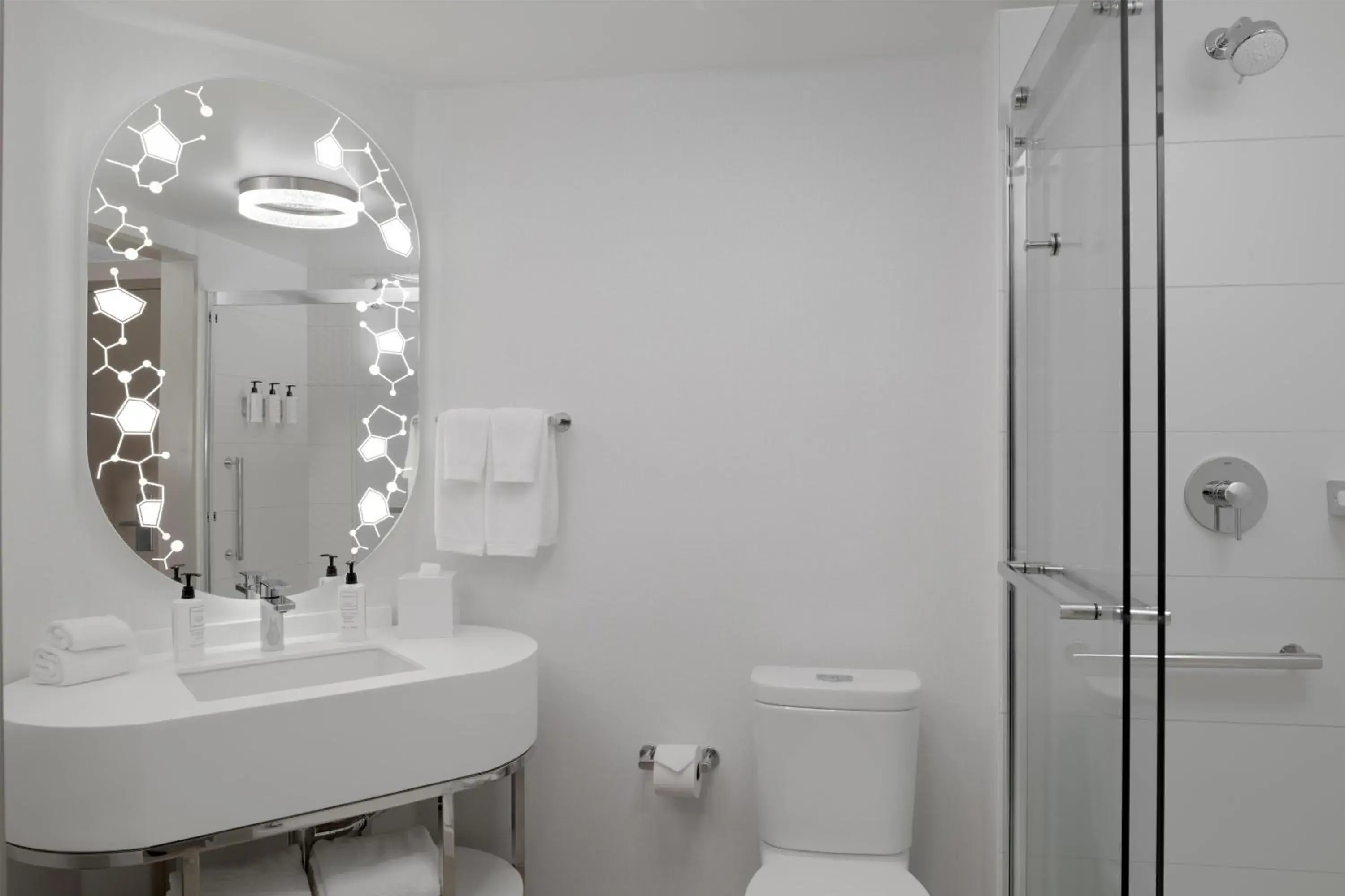 Bathroom in Hilton Santa Clara Bathroom in Hilton Santa Clara