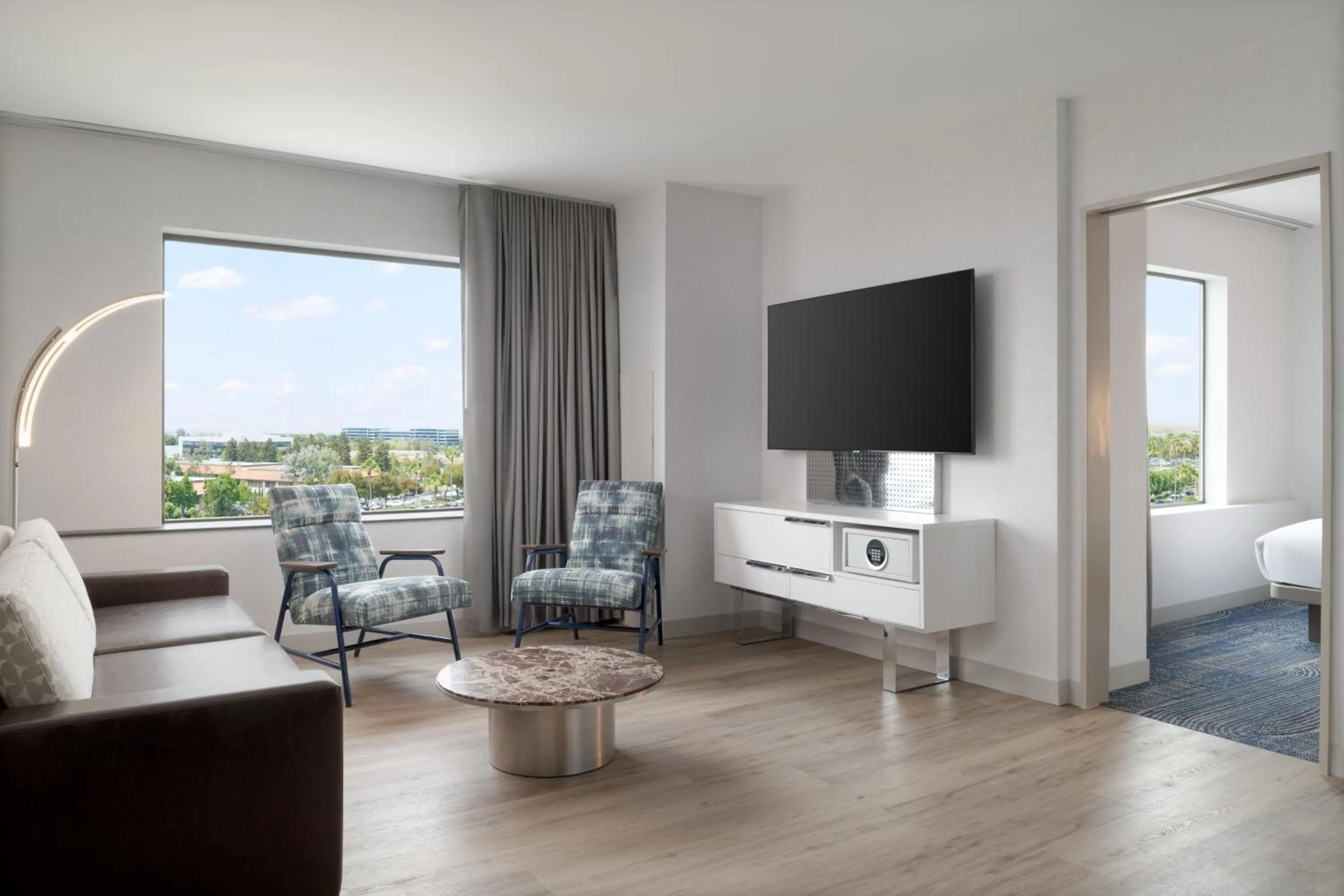 Photo of the whole room in Hilton Santa Clara