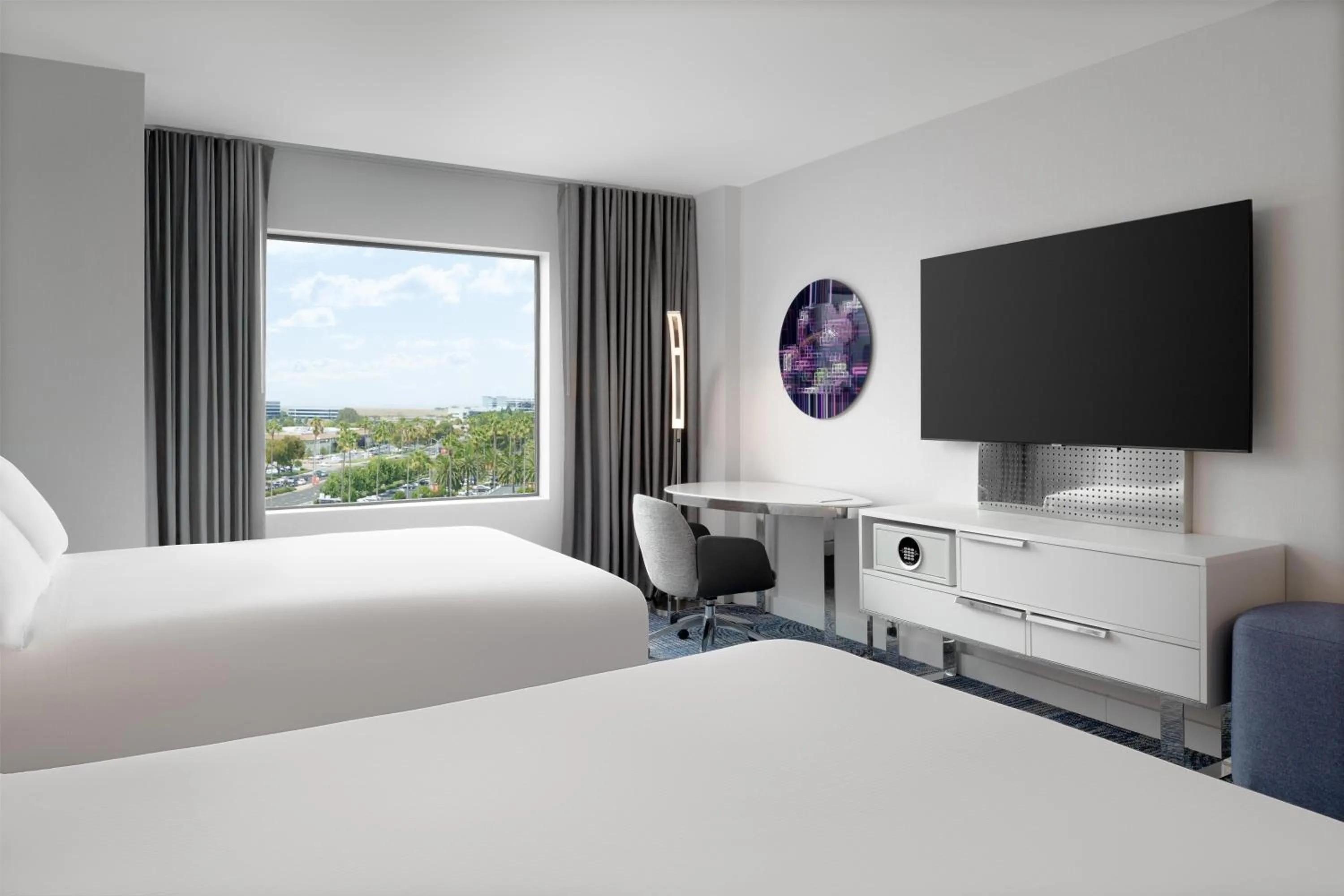 Bed in Hilton Santa Clara