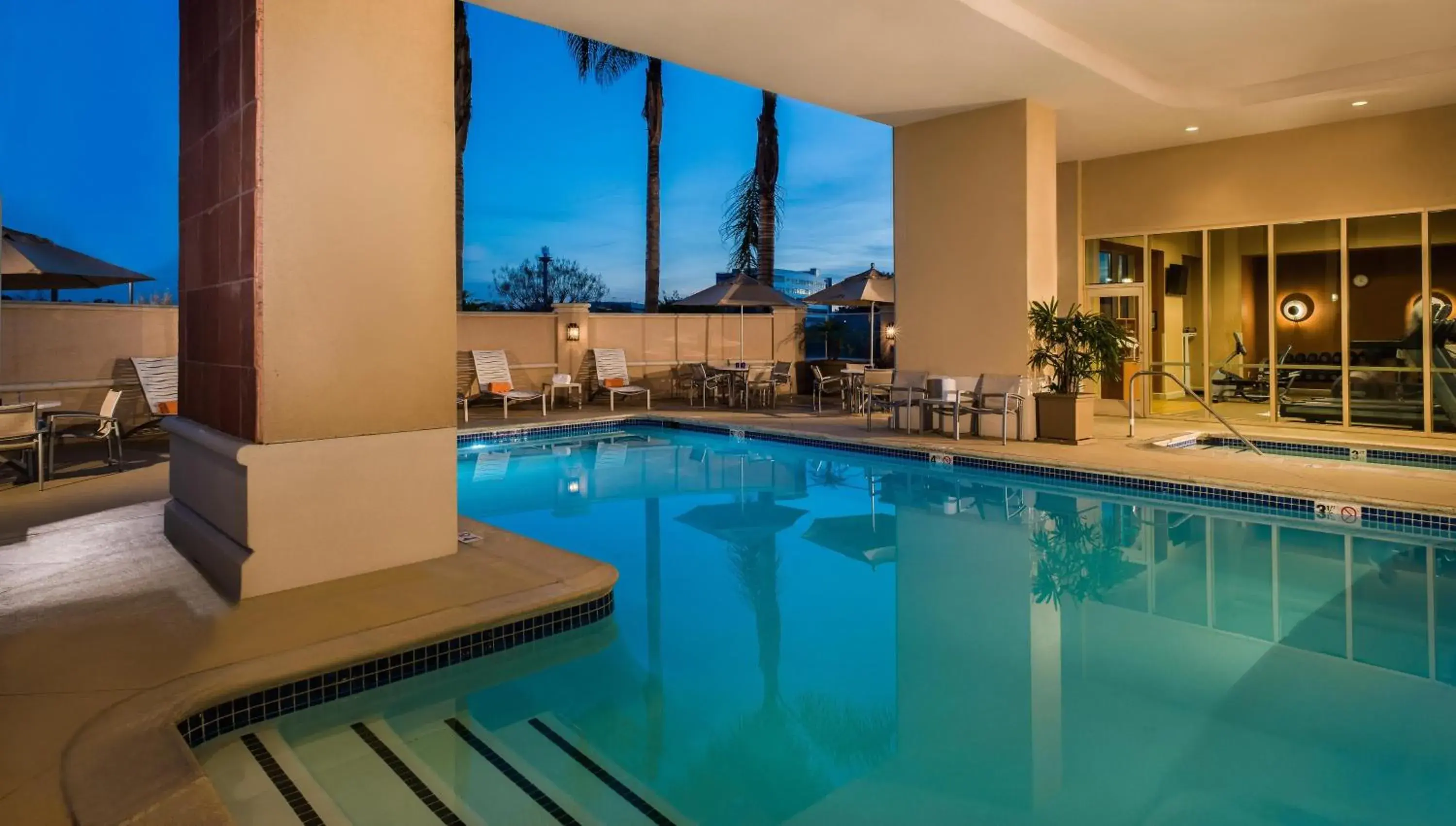 Pool view in Hilton Santa Clara Pool view in Hilton Santa Clara