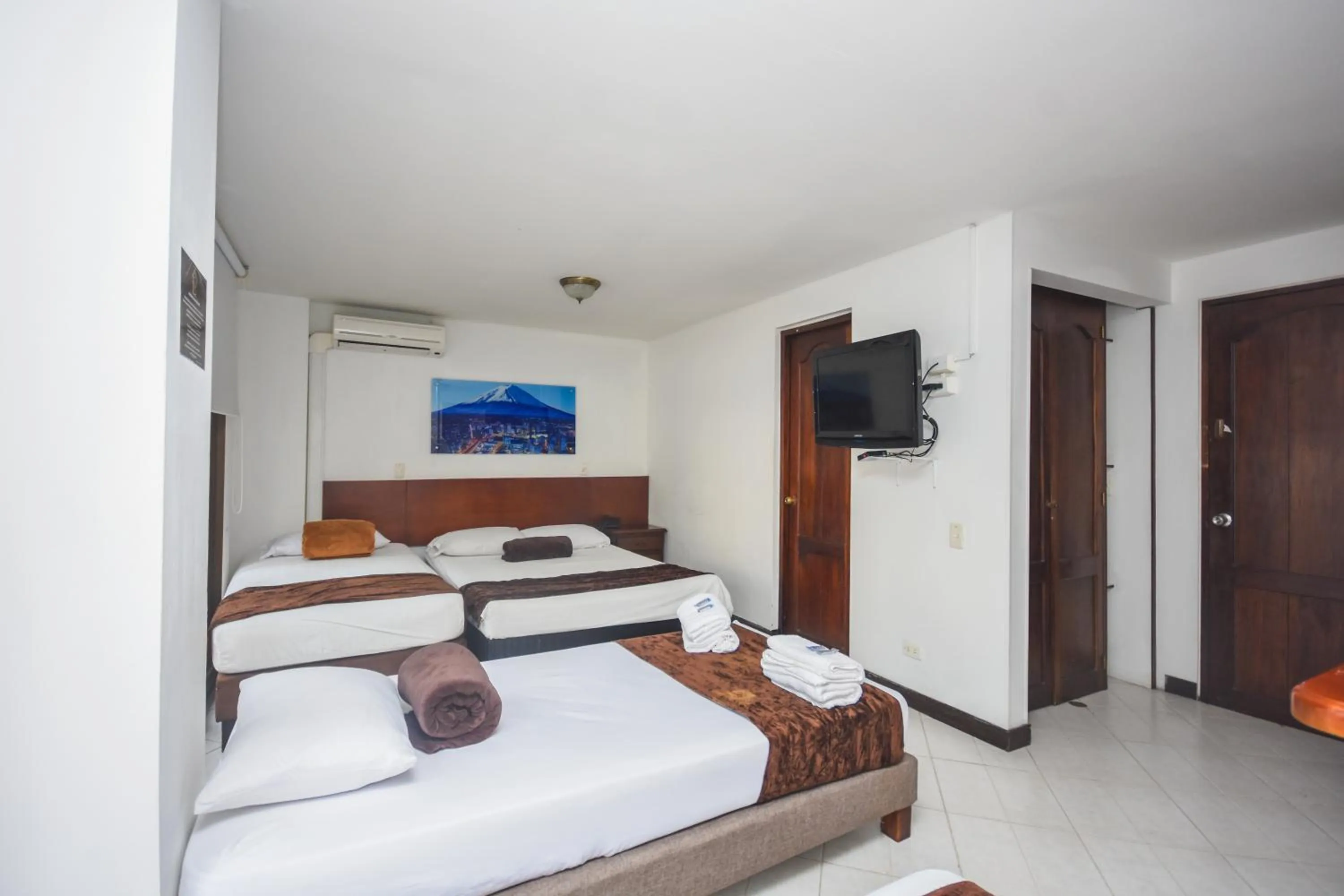 Bedroom, Bed in Hotel Estadio Real