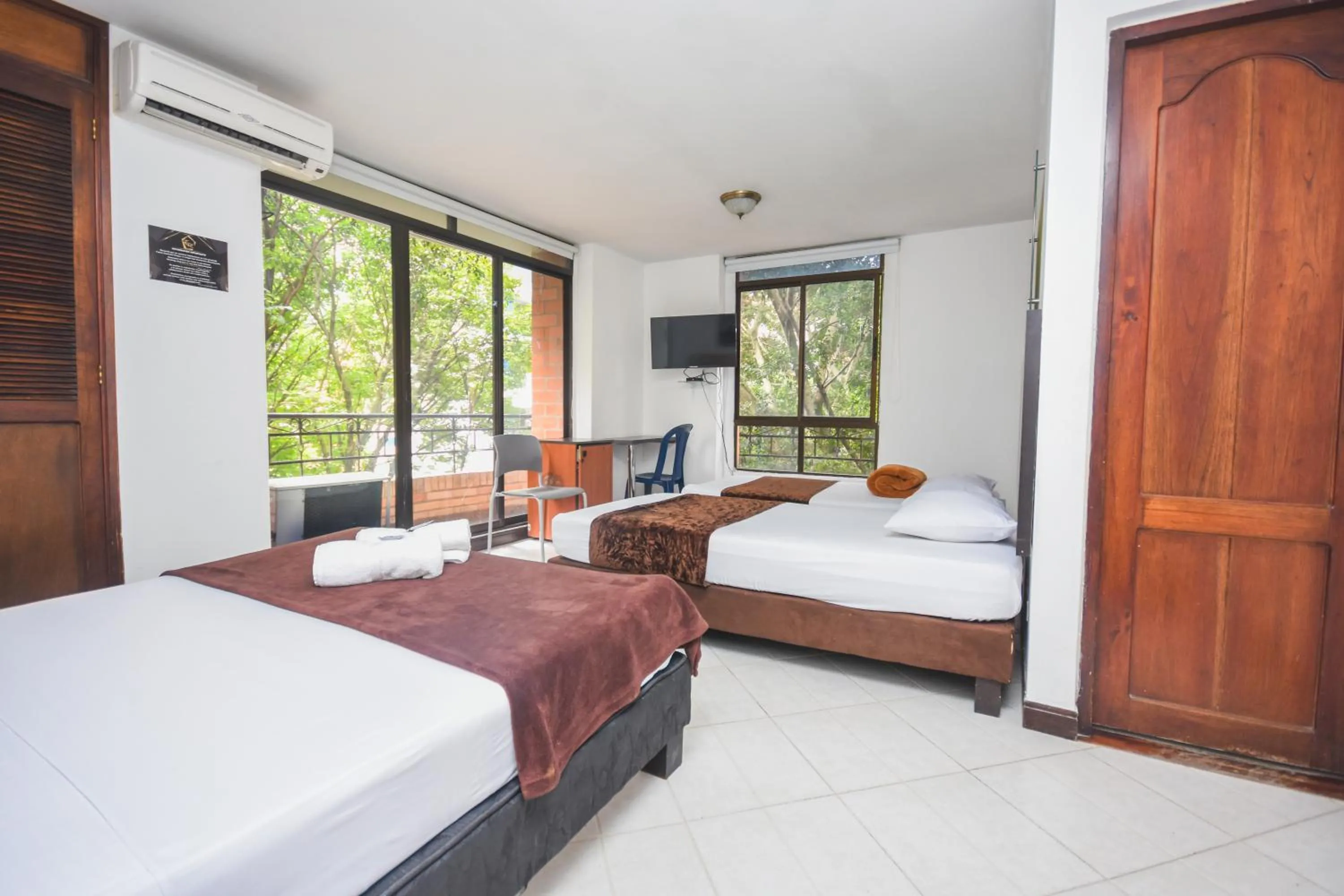 Bed in Hotel Estadio Real