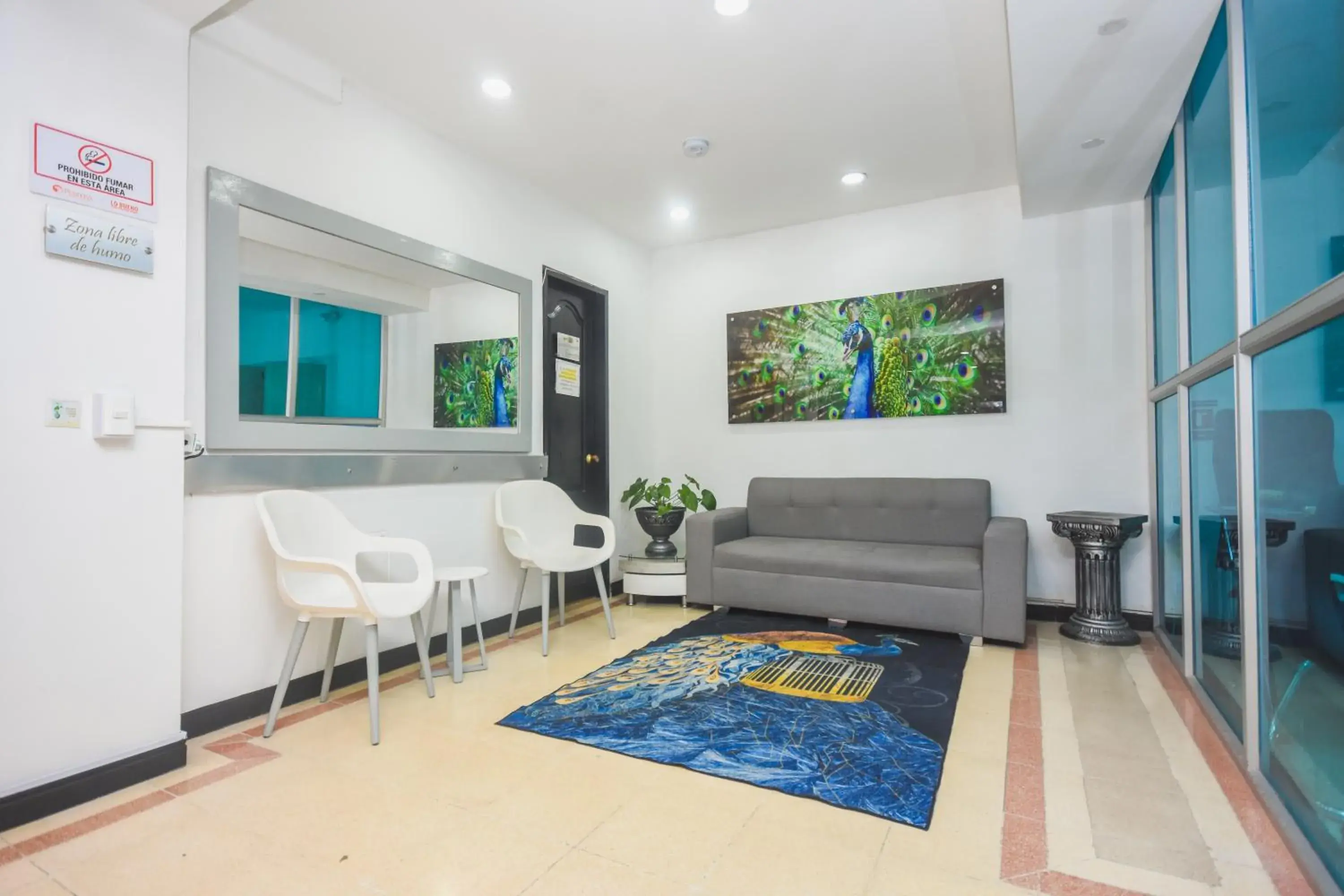 Living room in Hotel Estadio Real Living room in Hotel Estadio Real