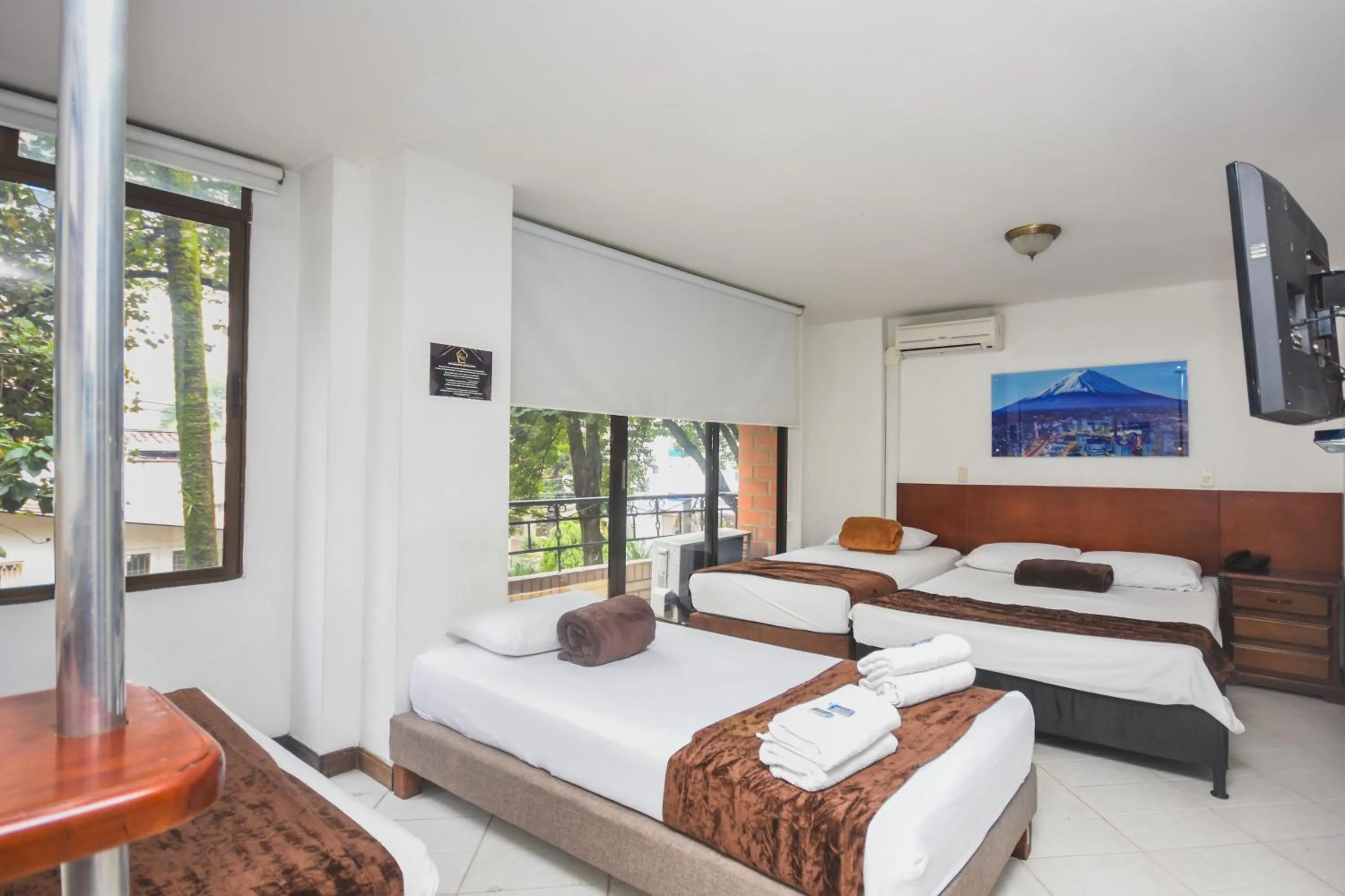 Bedroom, Bed in Hotel Estadio Real