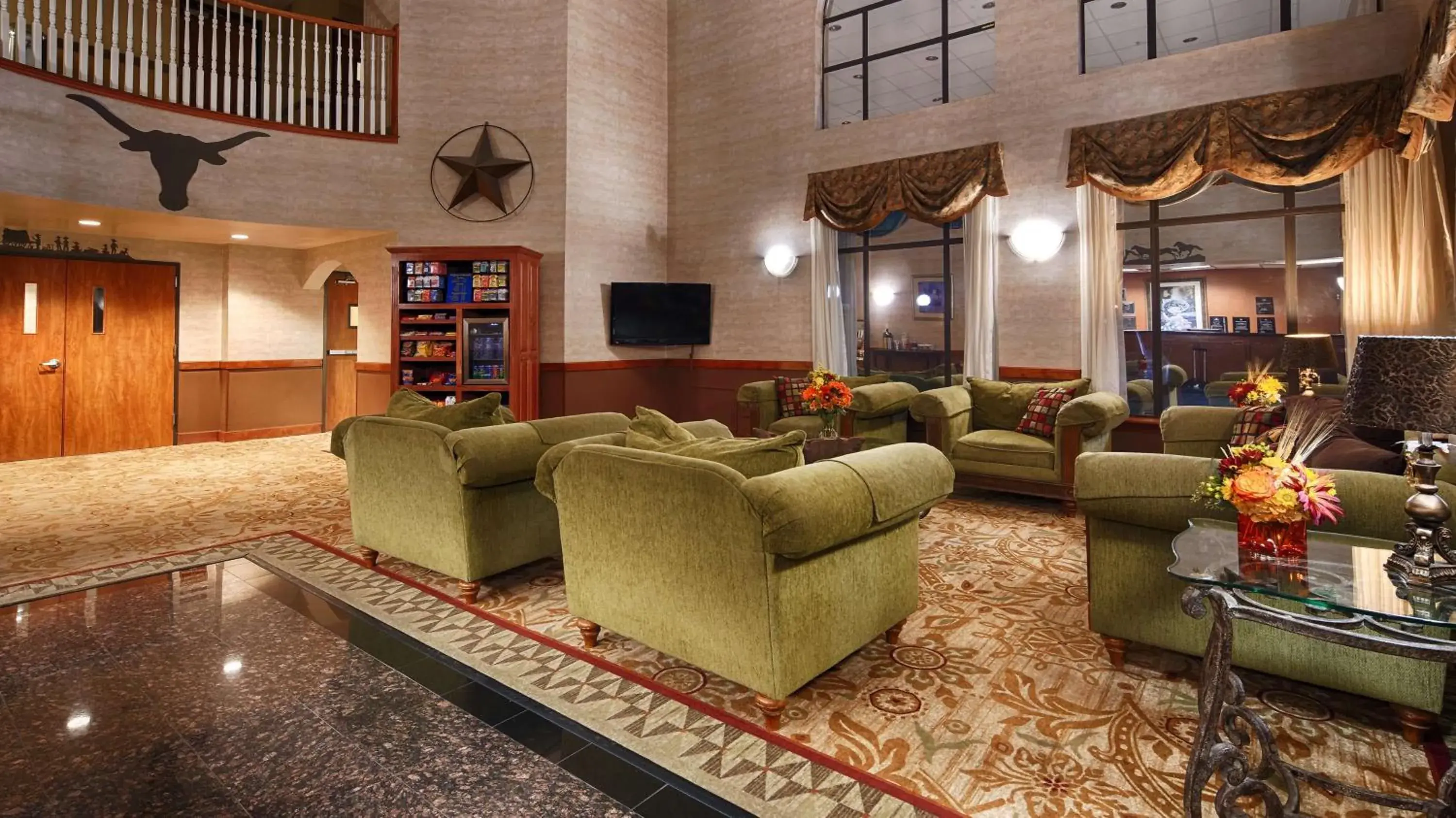 Lobby or reception in Best Western Plus Graham Inn Lobby or reception in Best Western Plus Graham Inn