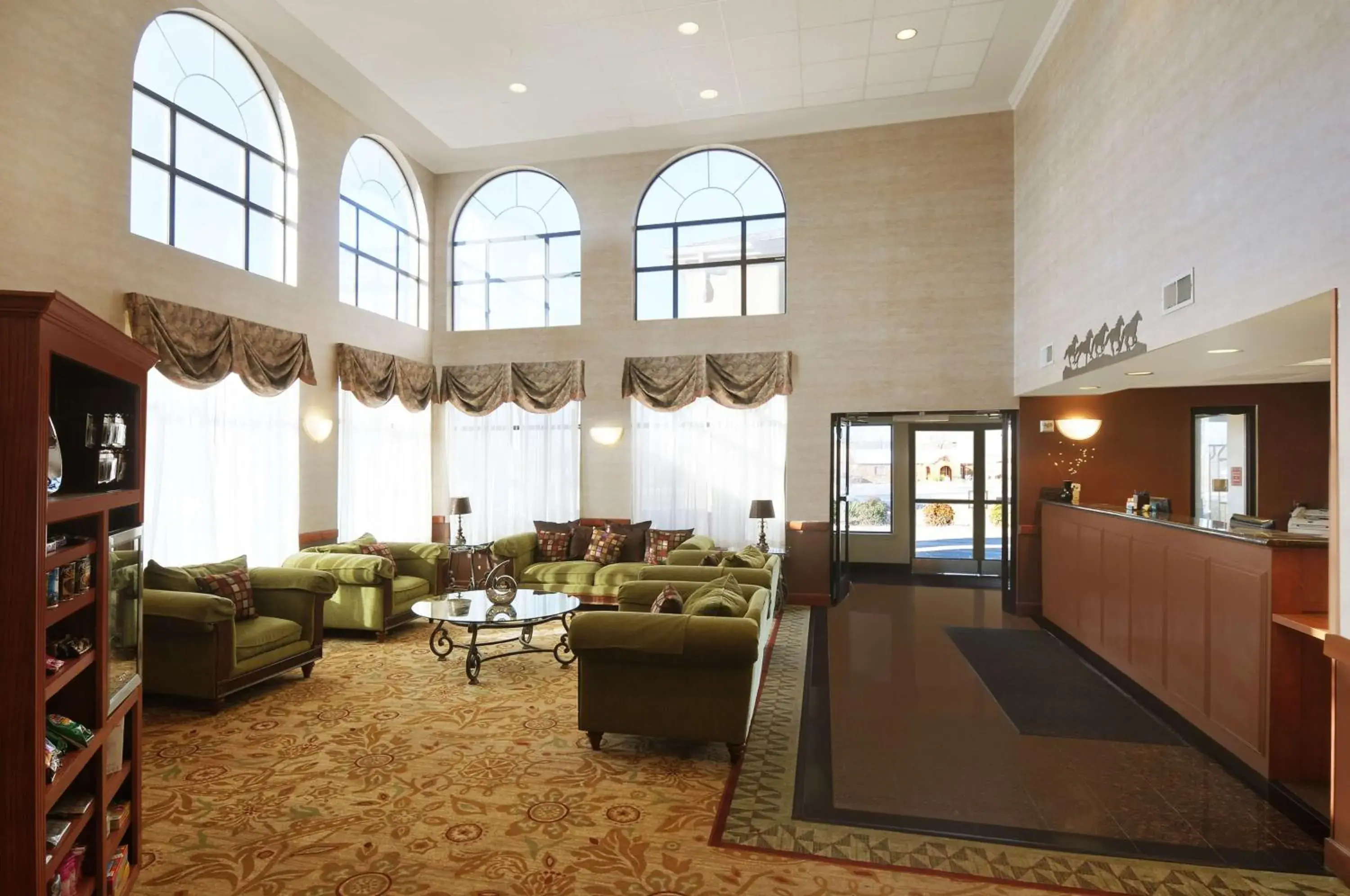 Lobby or reception in Best Western Plus Graham Inn Lobby or reception in Best Western Plus Graham Inn