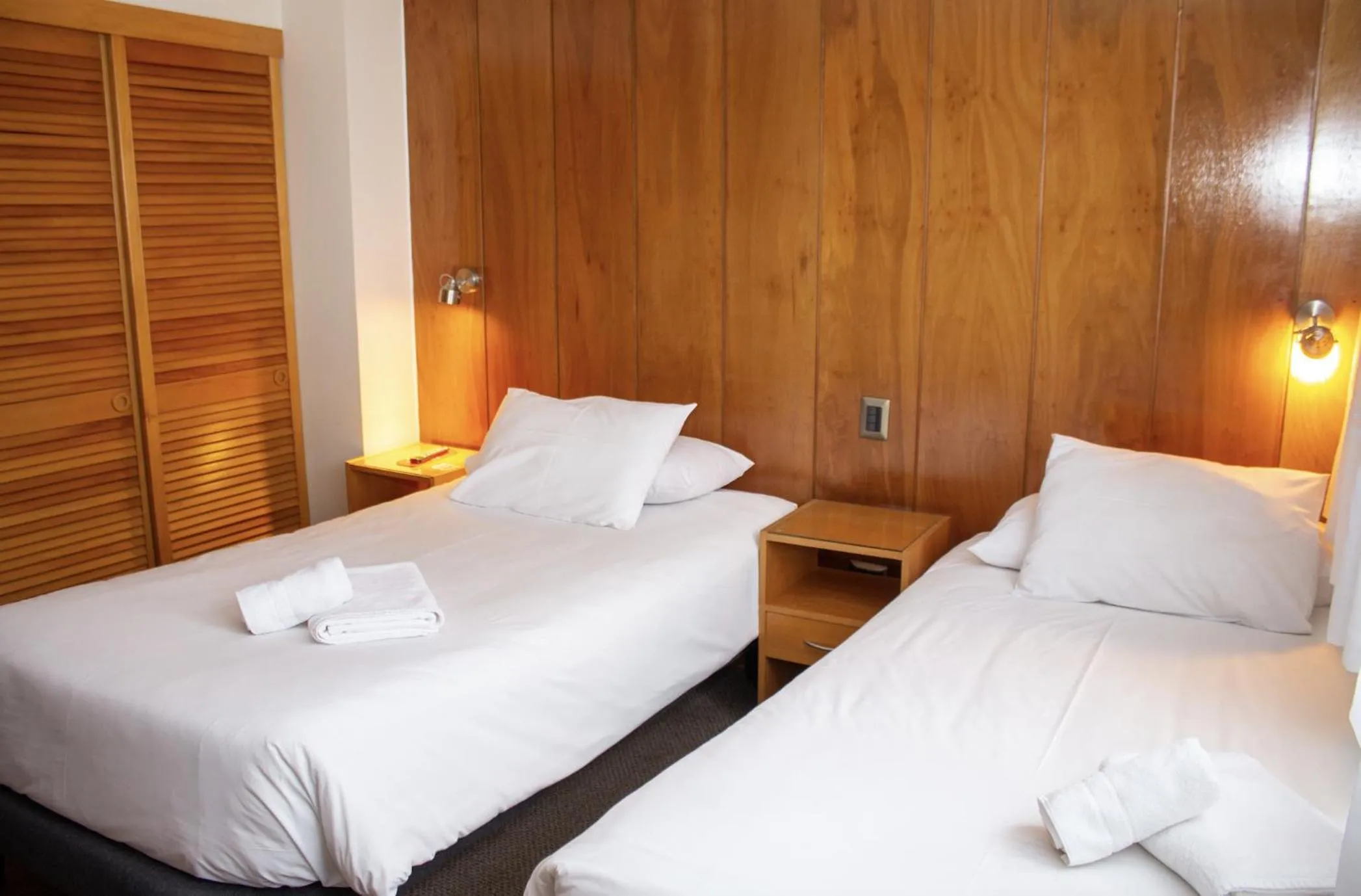 Bed in Hotel Germania