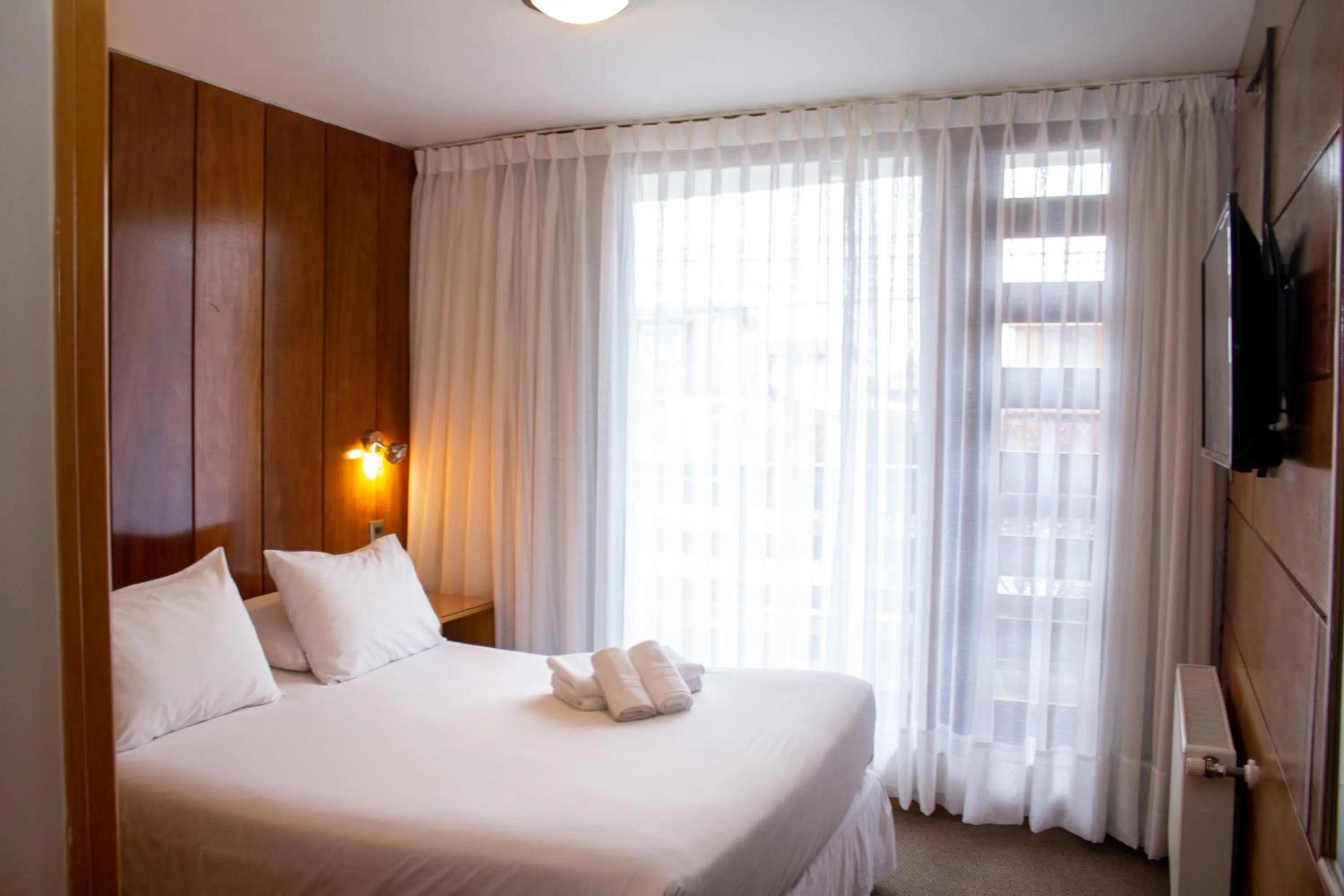 Bed in Hotel Germania