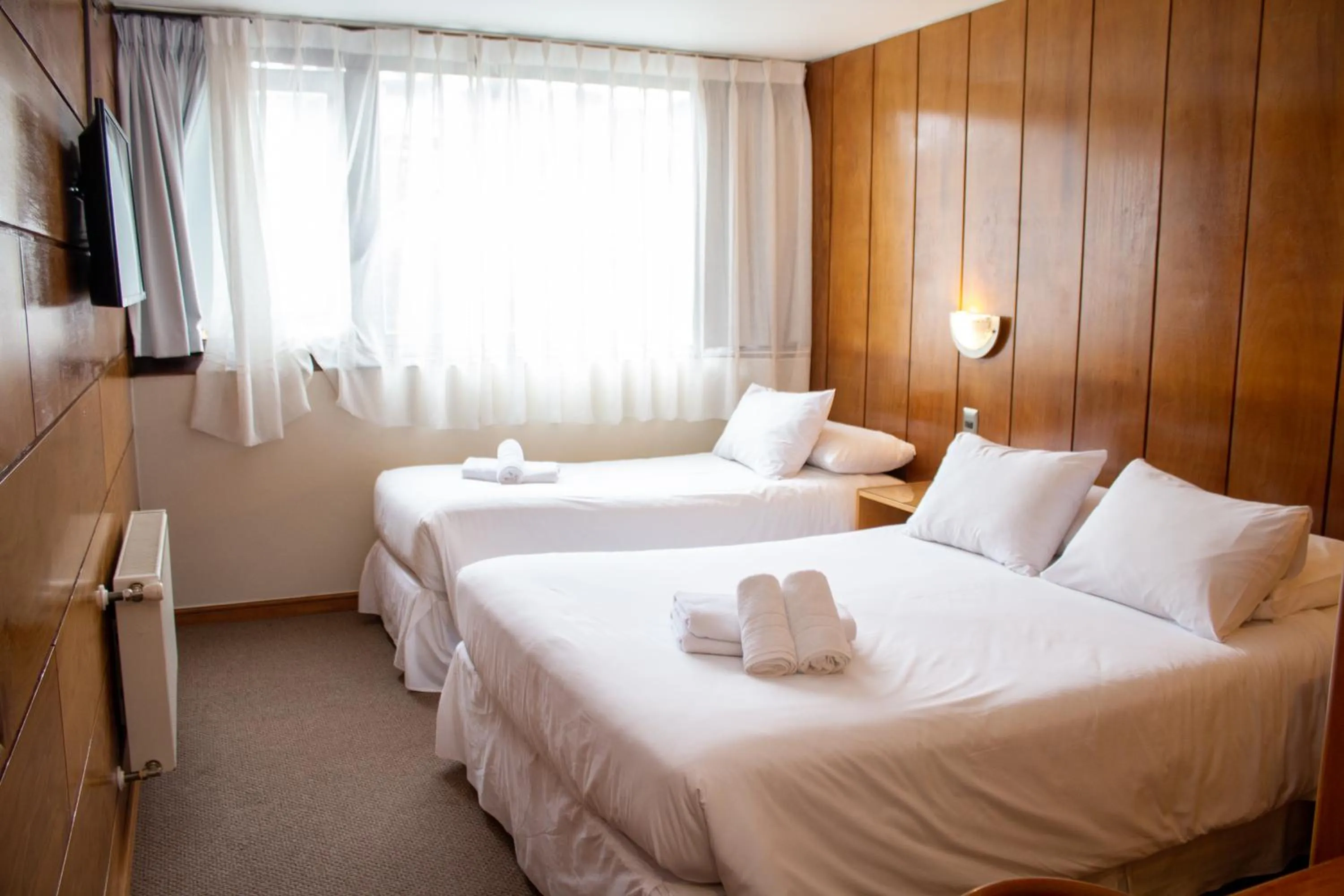 Bed in Hotel Germania