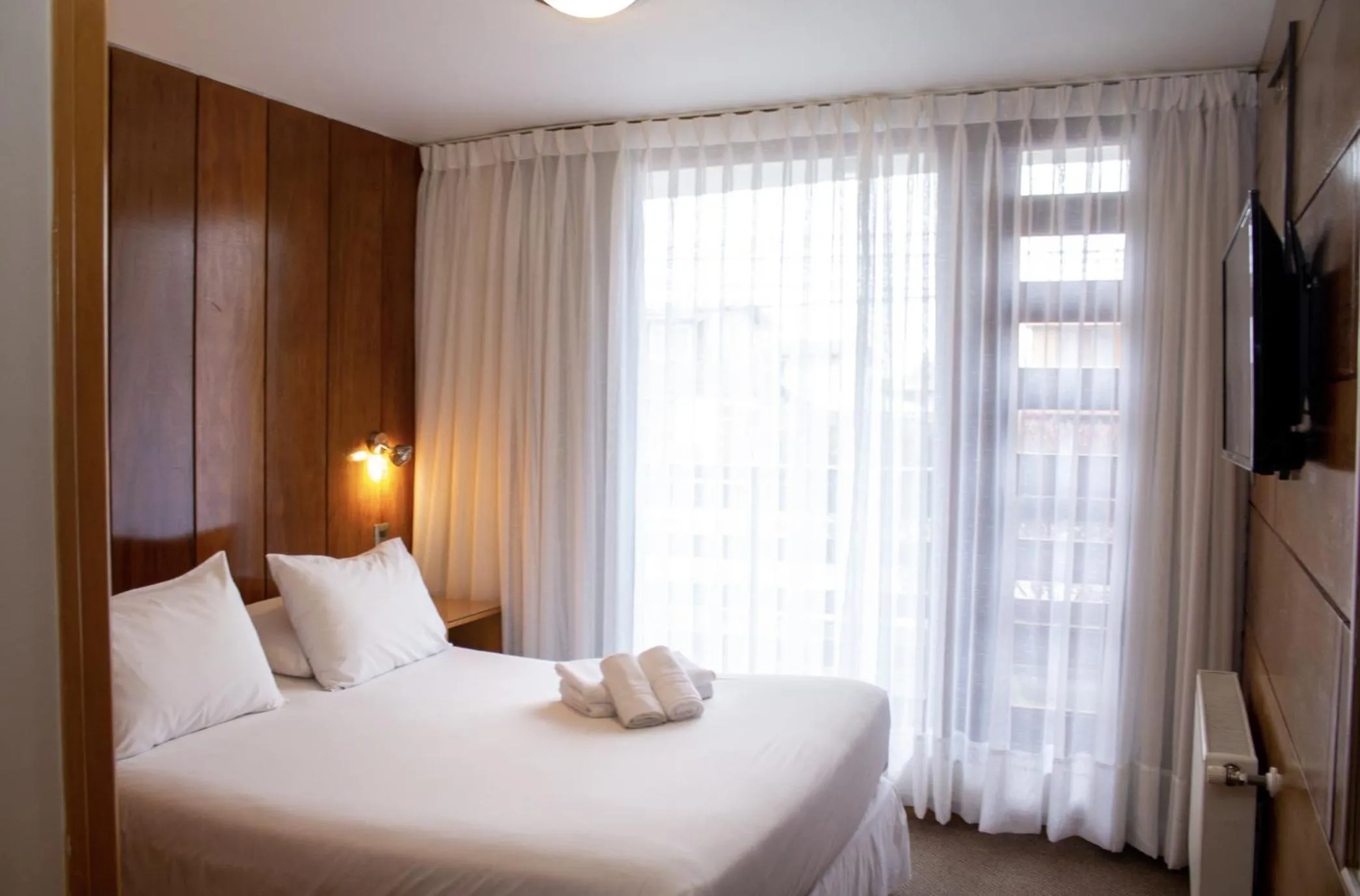 Bed in Hotel Germania