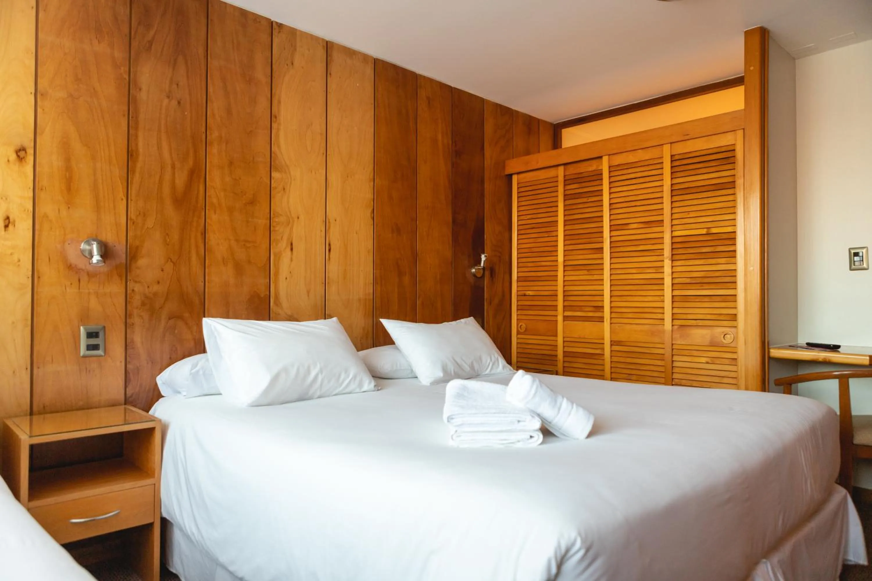 Bed in Hotel Germania