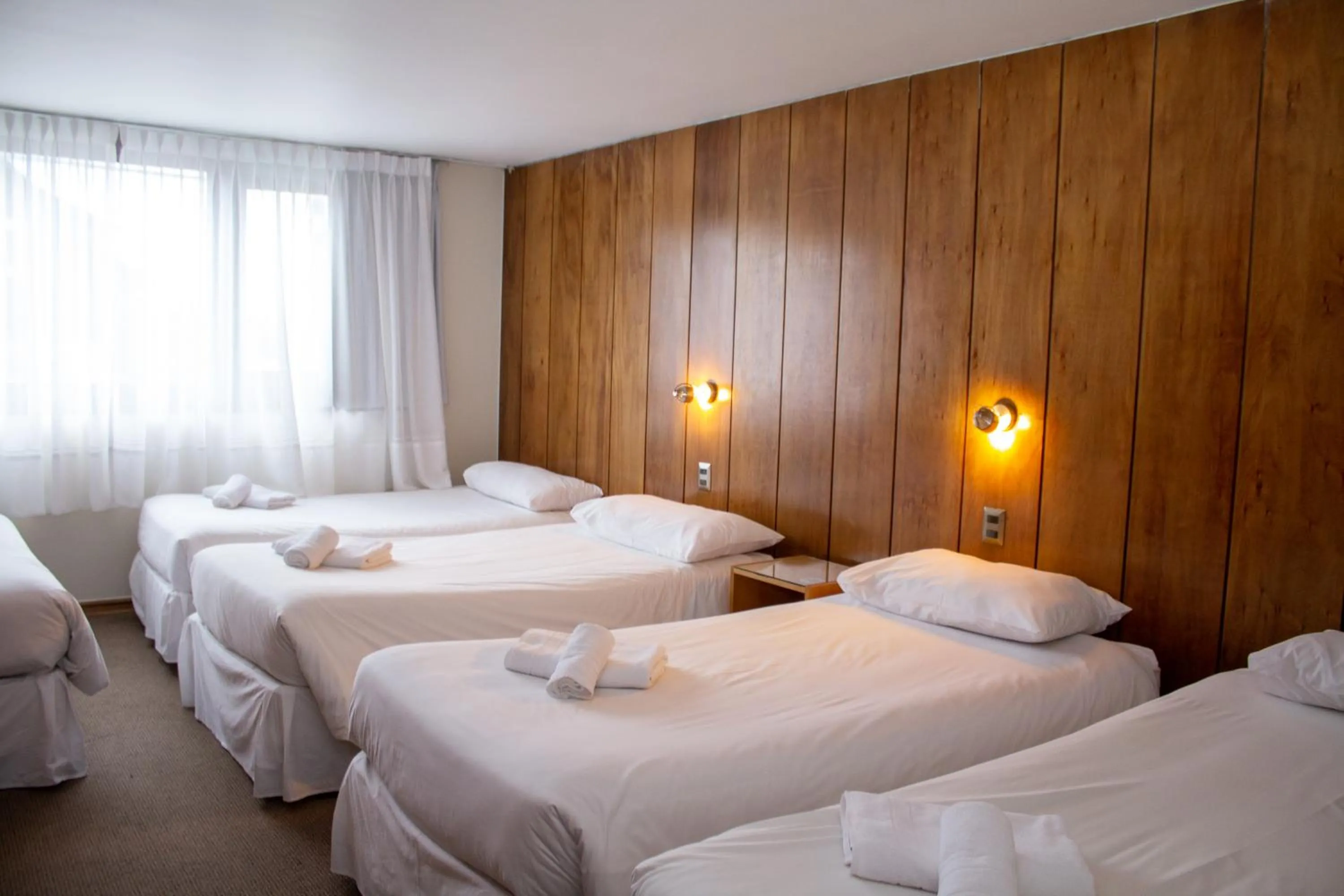 Bed in Hotel Germania