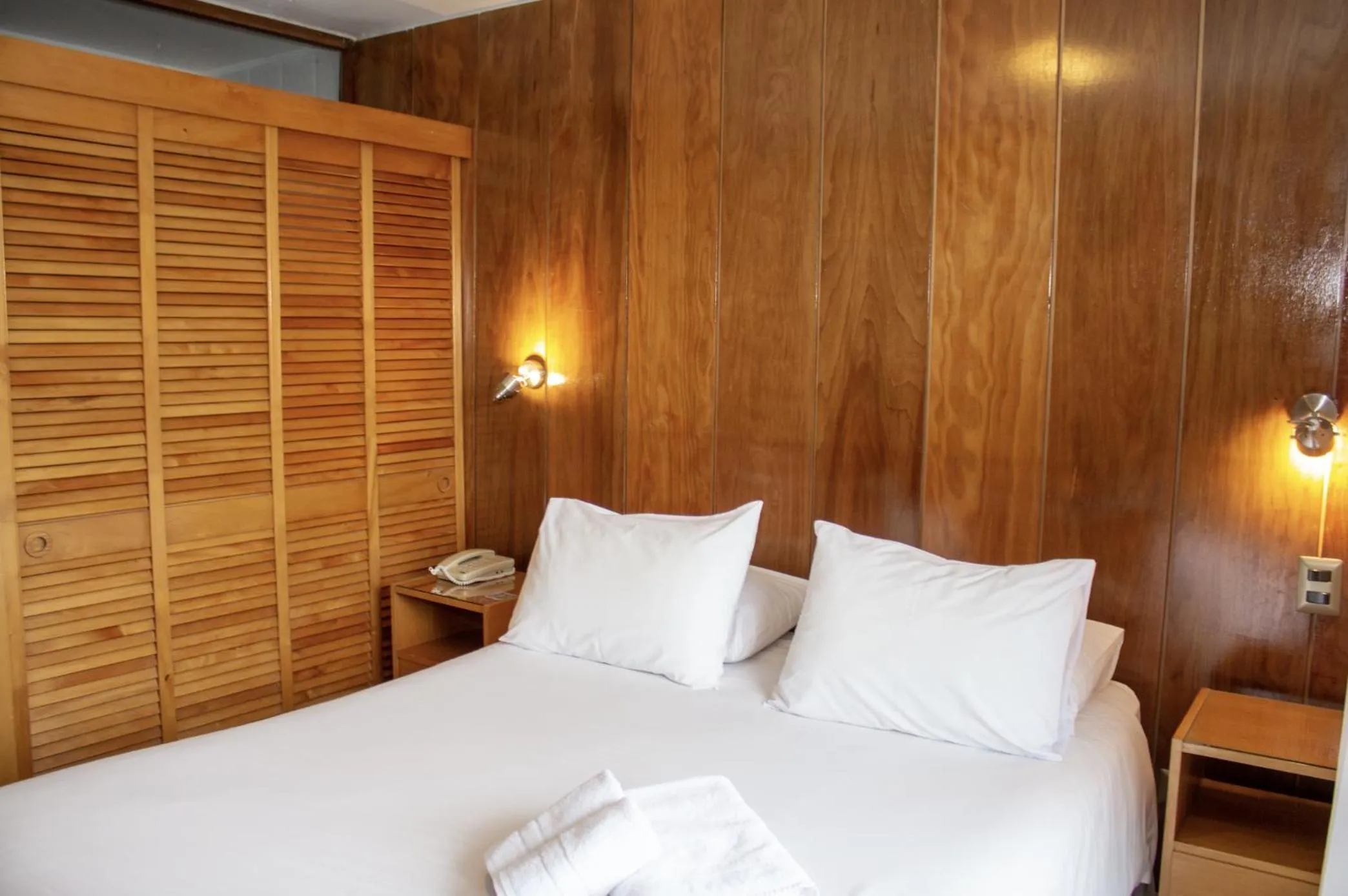 Bed in Hotel Germania