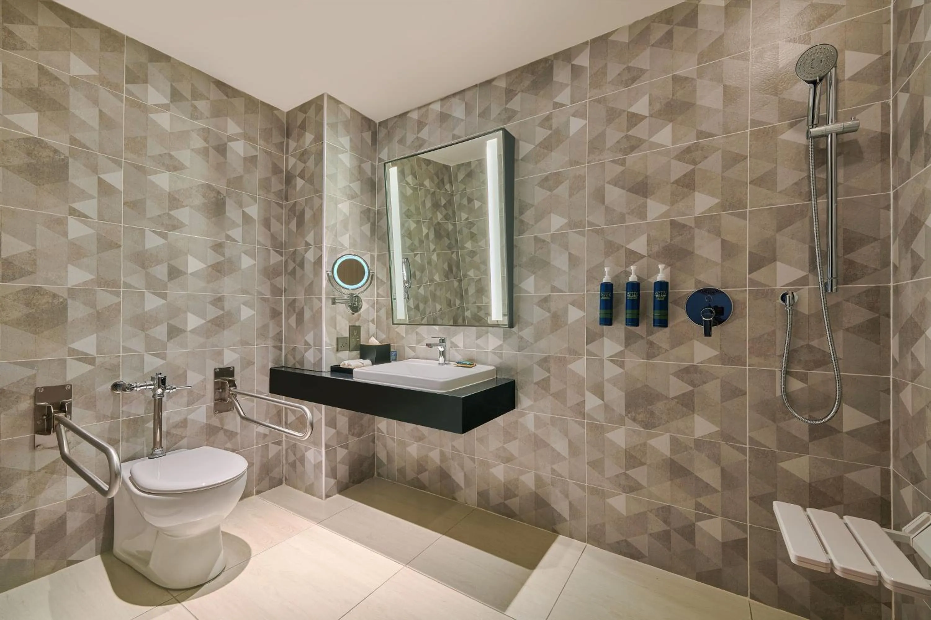 Bathroom in Four Points by Sheraton Desaru