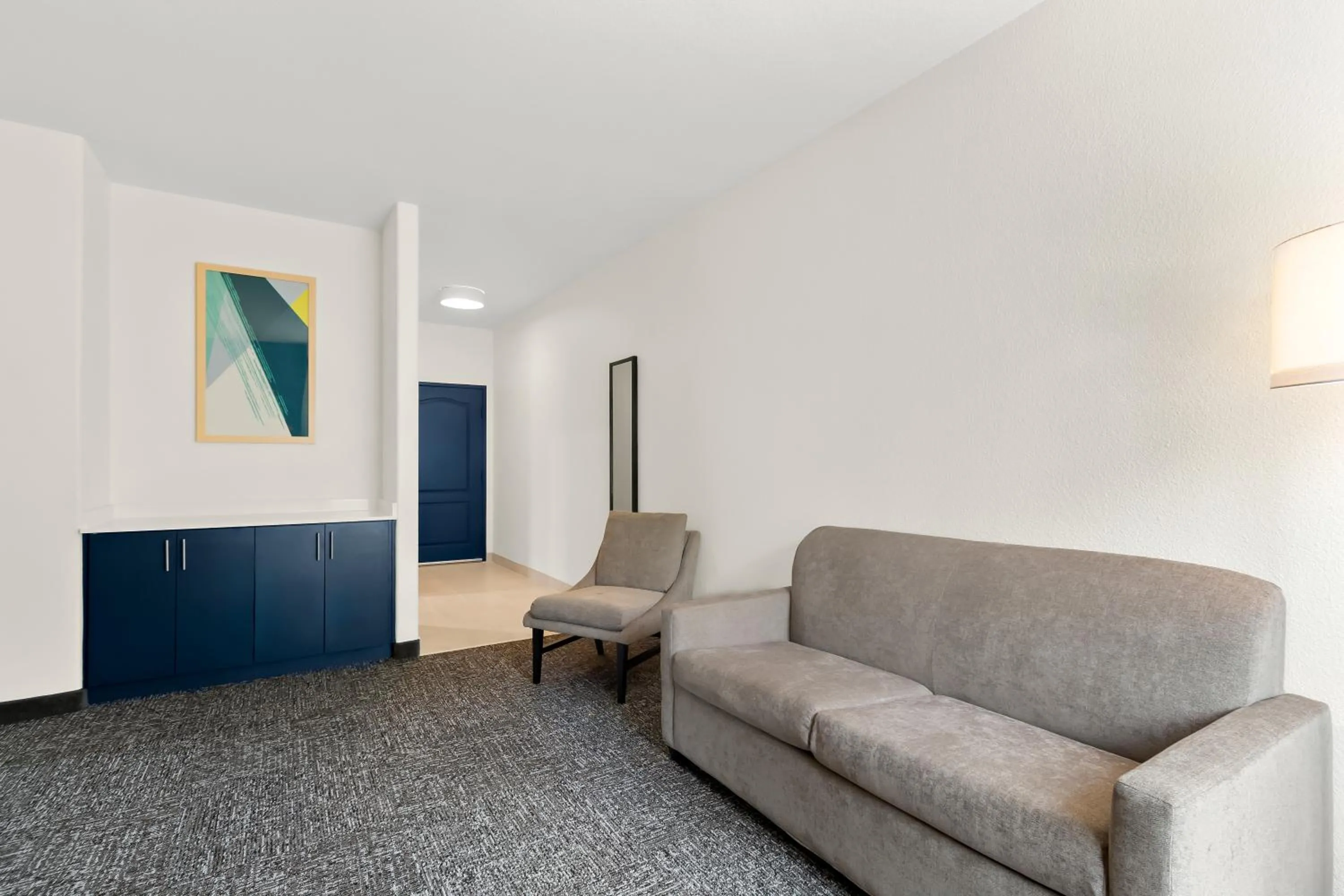 Living room in Spark By Hilton Missouri City