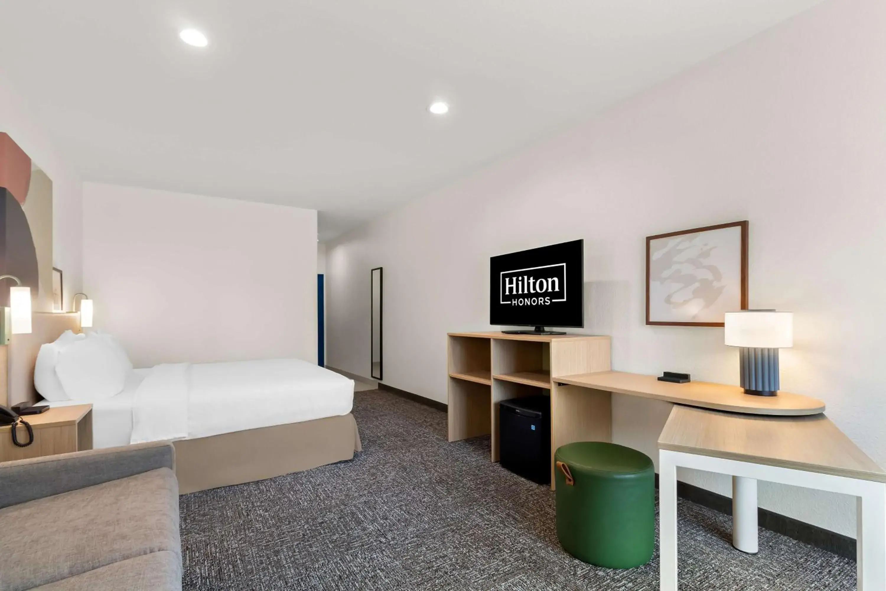 Bed in Spark By Hilton Missouri City Bed in Spark By Hilton Missouri City