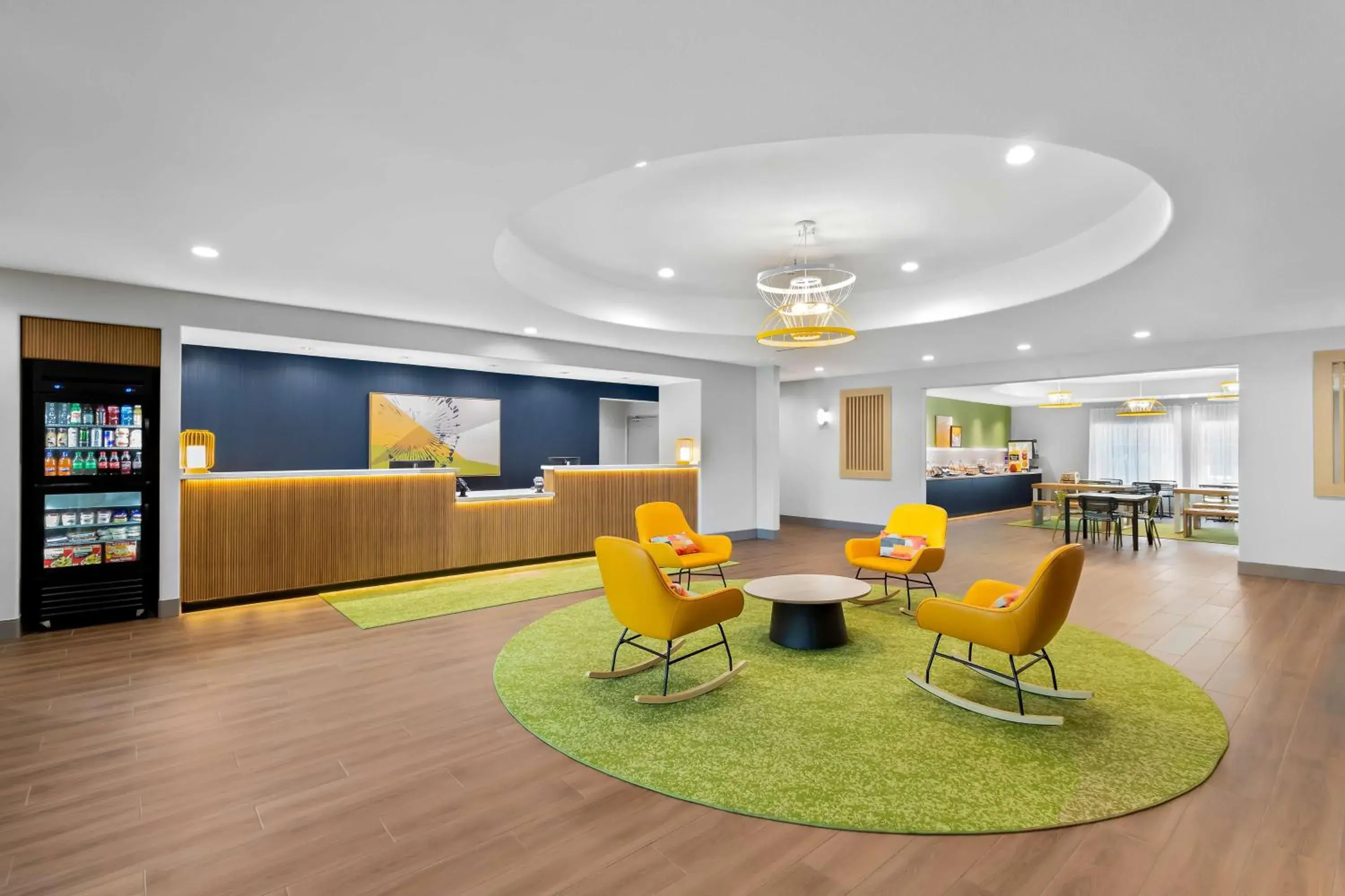 Lobby or reception in Spark By Hilton Missouri City Lobby or reception in Spark By Hilton Missouri City