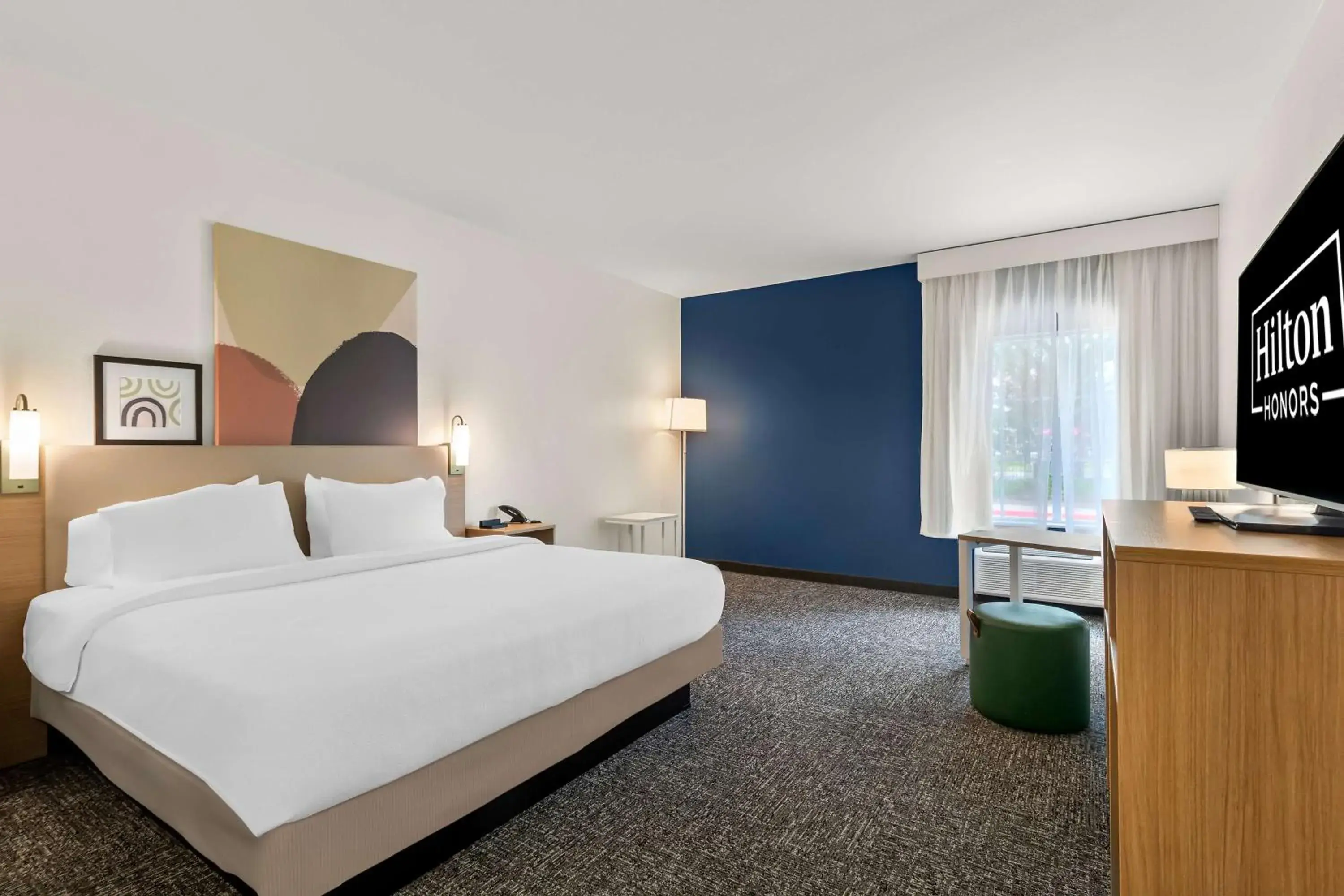 Bed in Spark By Hilton Missouri City Bed in Spark By Hilton Missouri City