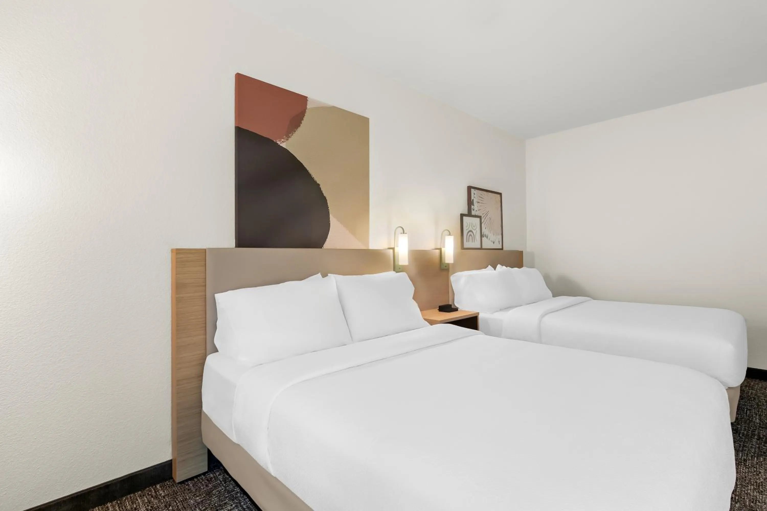 Bed in Spark By Hilton Missouri City