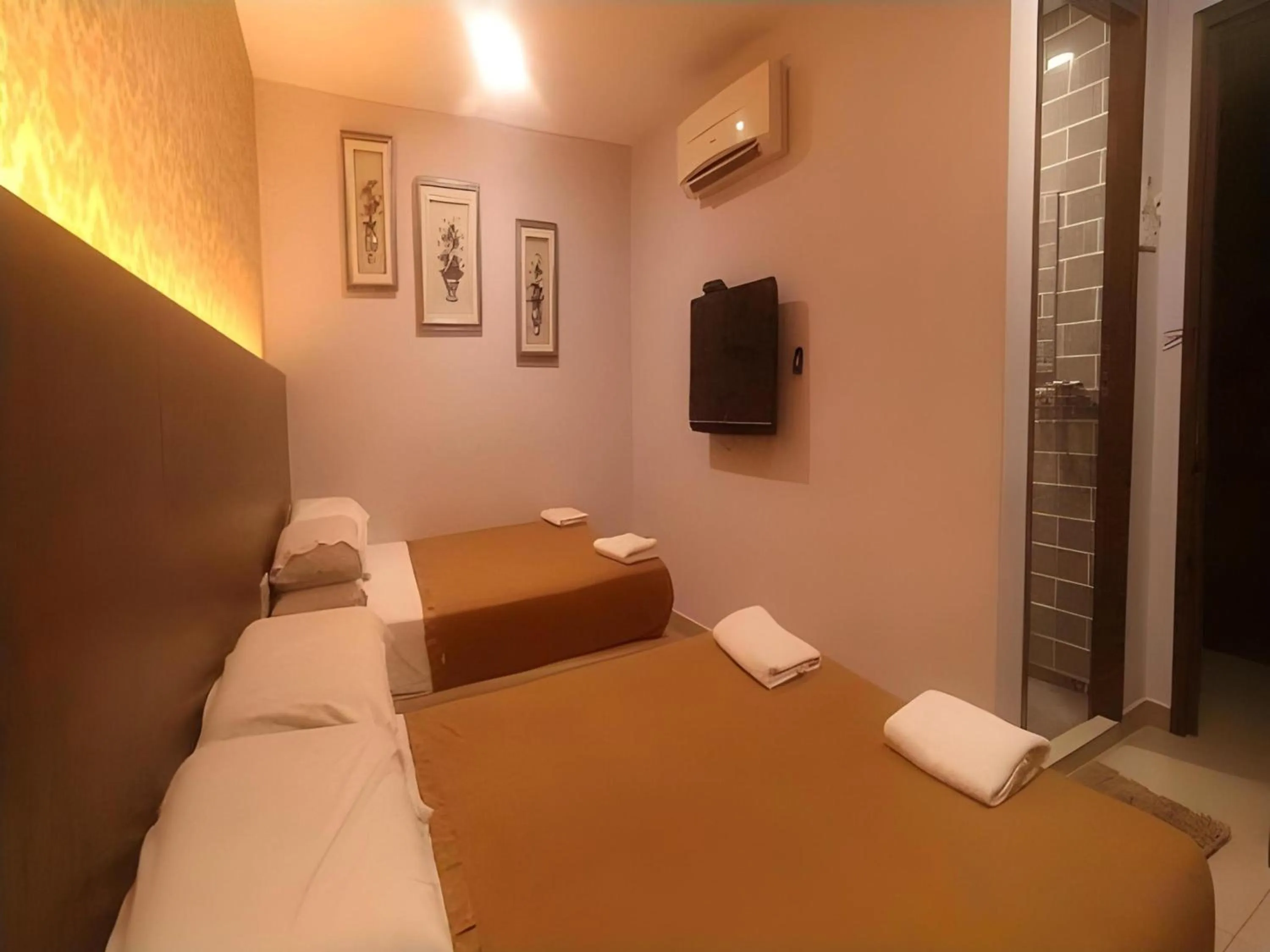 Photo of the whole room, Bed in Hotel O Fajar Baru Boutique Hotel