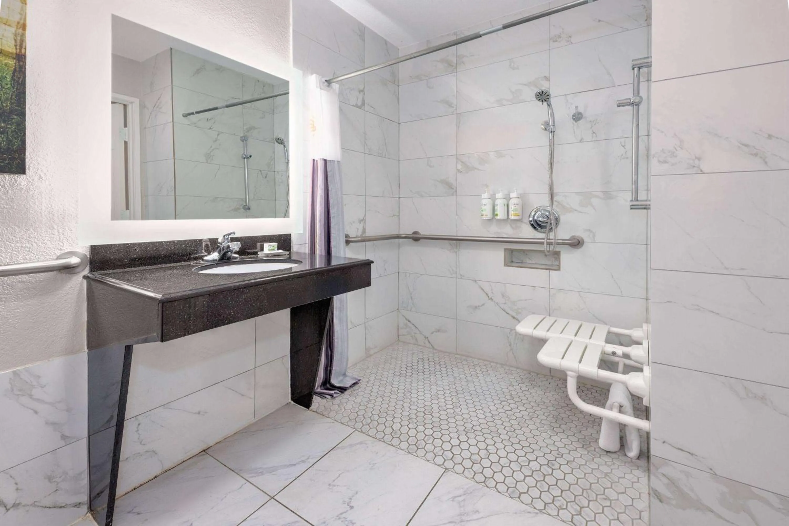 Shower in La Quinta by Wyndham Alvarado