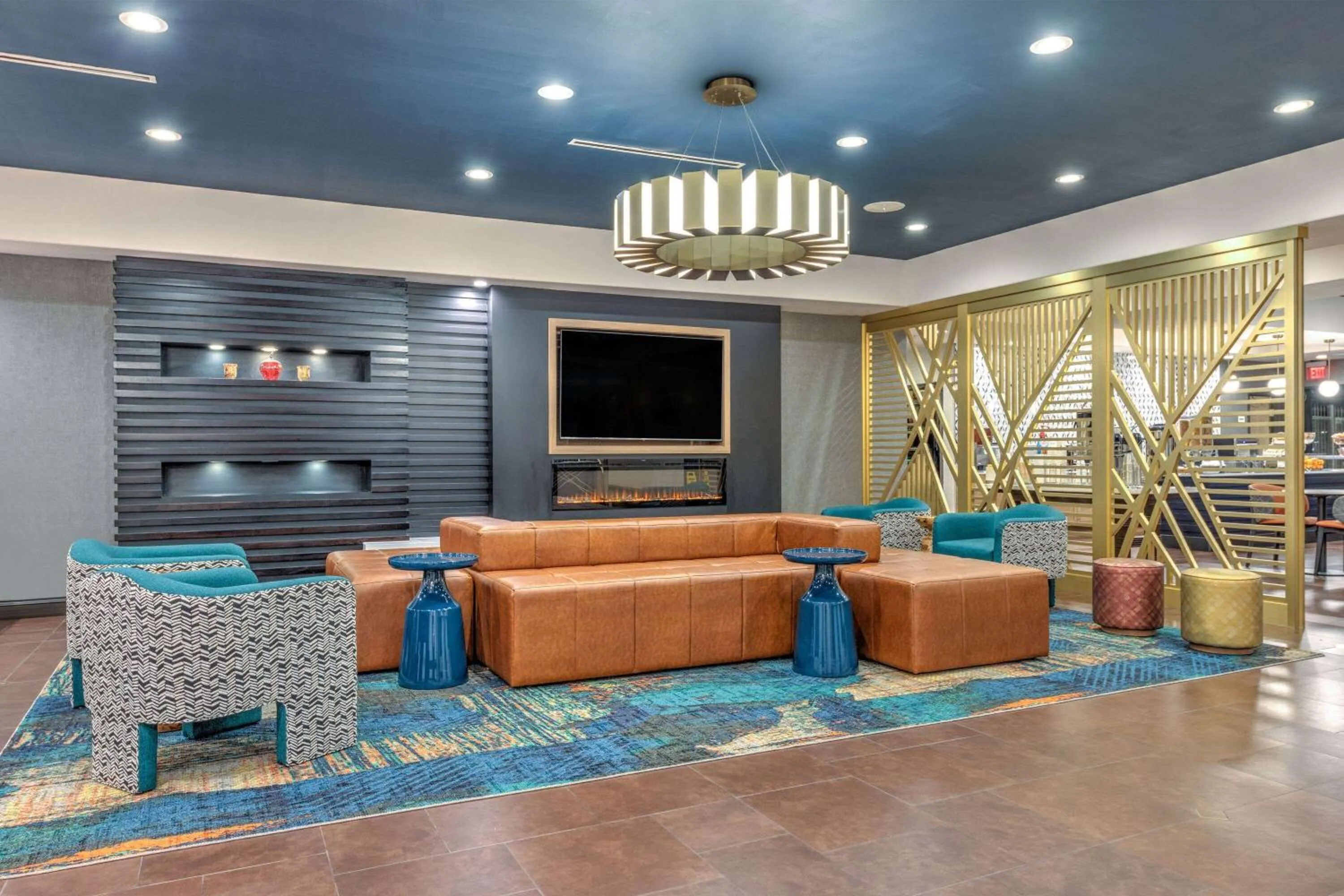 Lobby or reception in La Quinta by Wyndham Woodway - Waco South