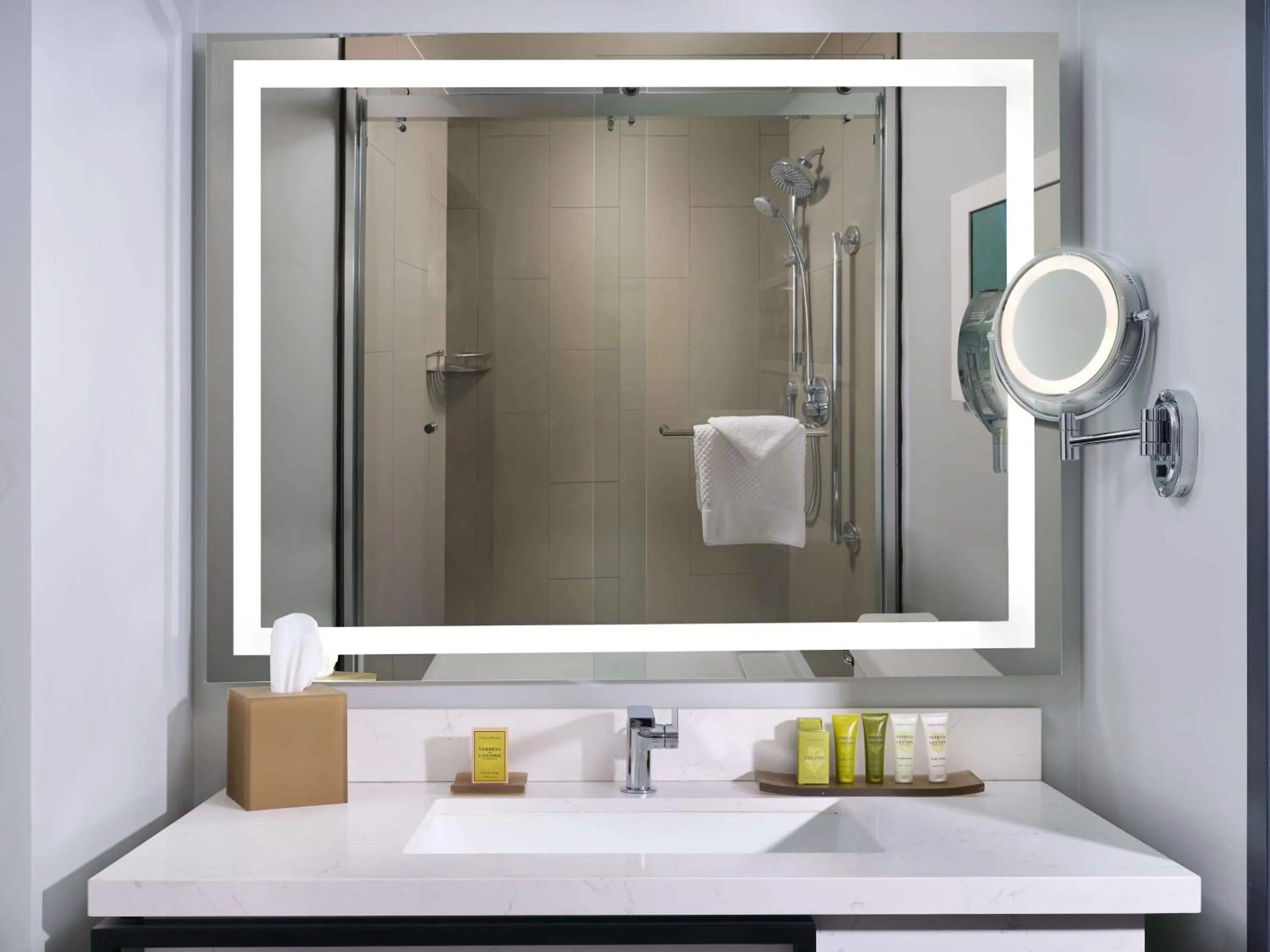 Bathroom in Hilton San Jose